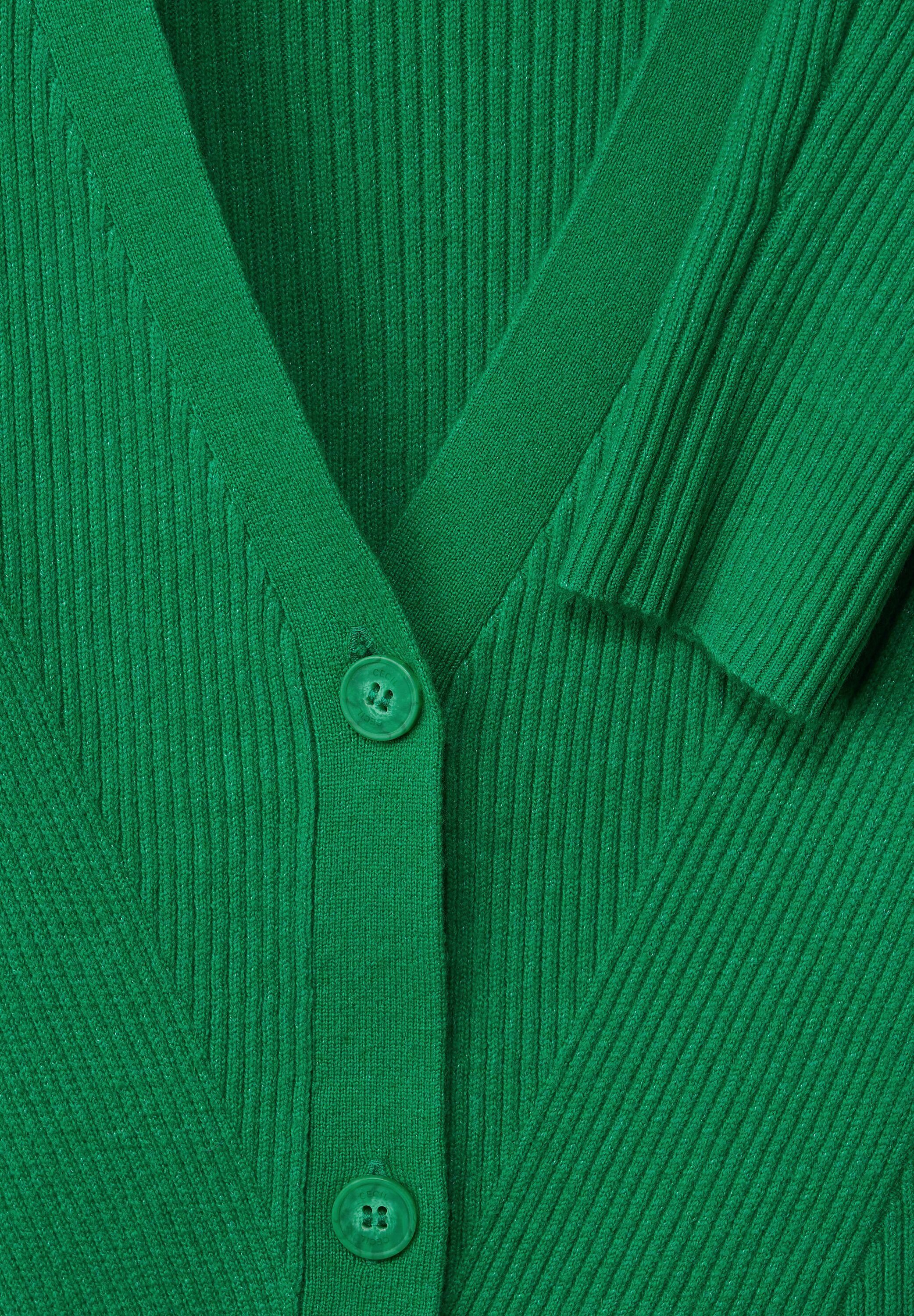 Cecil bright green melange Strickpullover