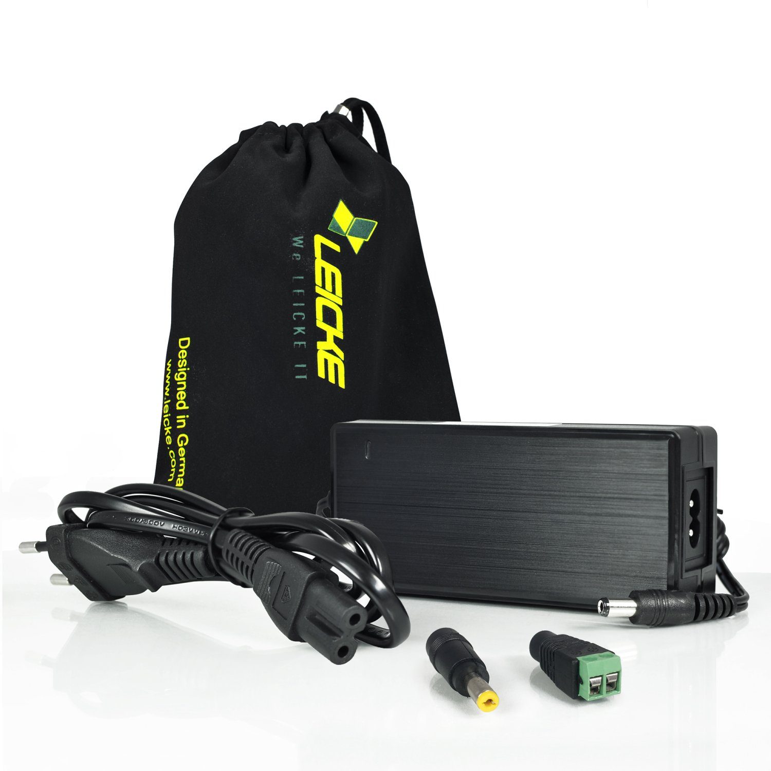 Leicke 72W Netzteil 12V 6A, kompatibel mit Pico PSU, LED Streifen Strip Netzteil (HifiBerry AMP, AMP 2, NAS, LCD TFT, Monitoren, externen Festplatten)