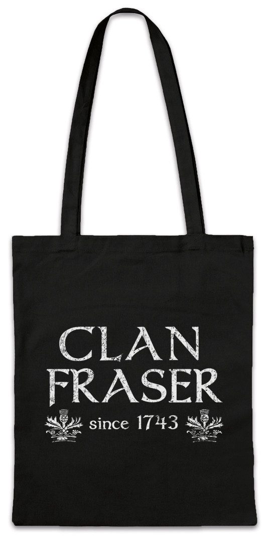 Urban Backwoods Beuteltasche Clan Fraser Stofftasche Bannockburn 1314 William Wallace Battle (1-tlg), Schottland Scotland Outlander Schottisch