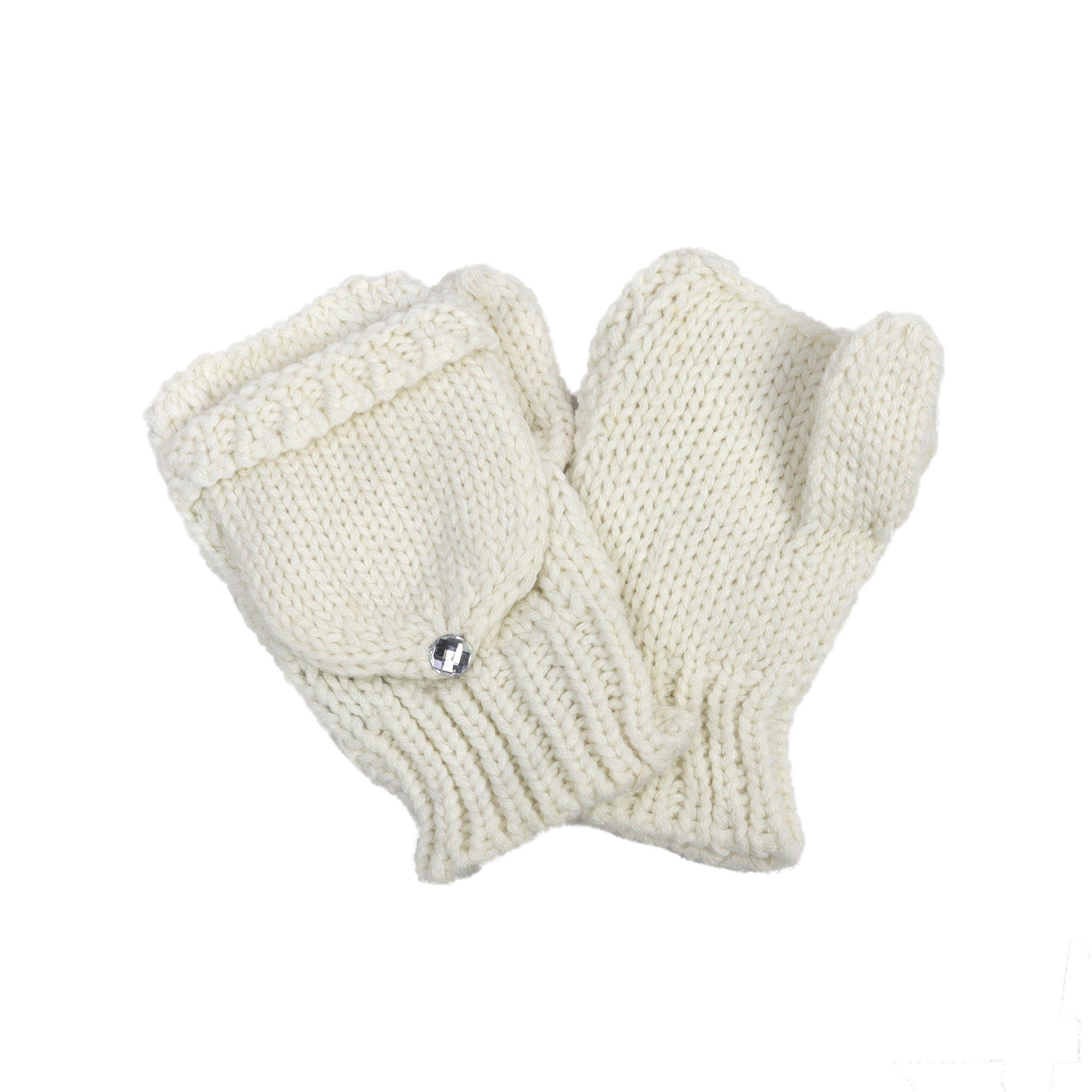 ZEBRO Fäustlinge Strickfäustling