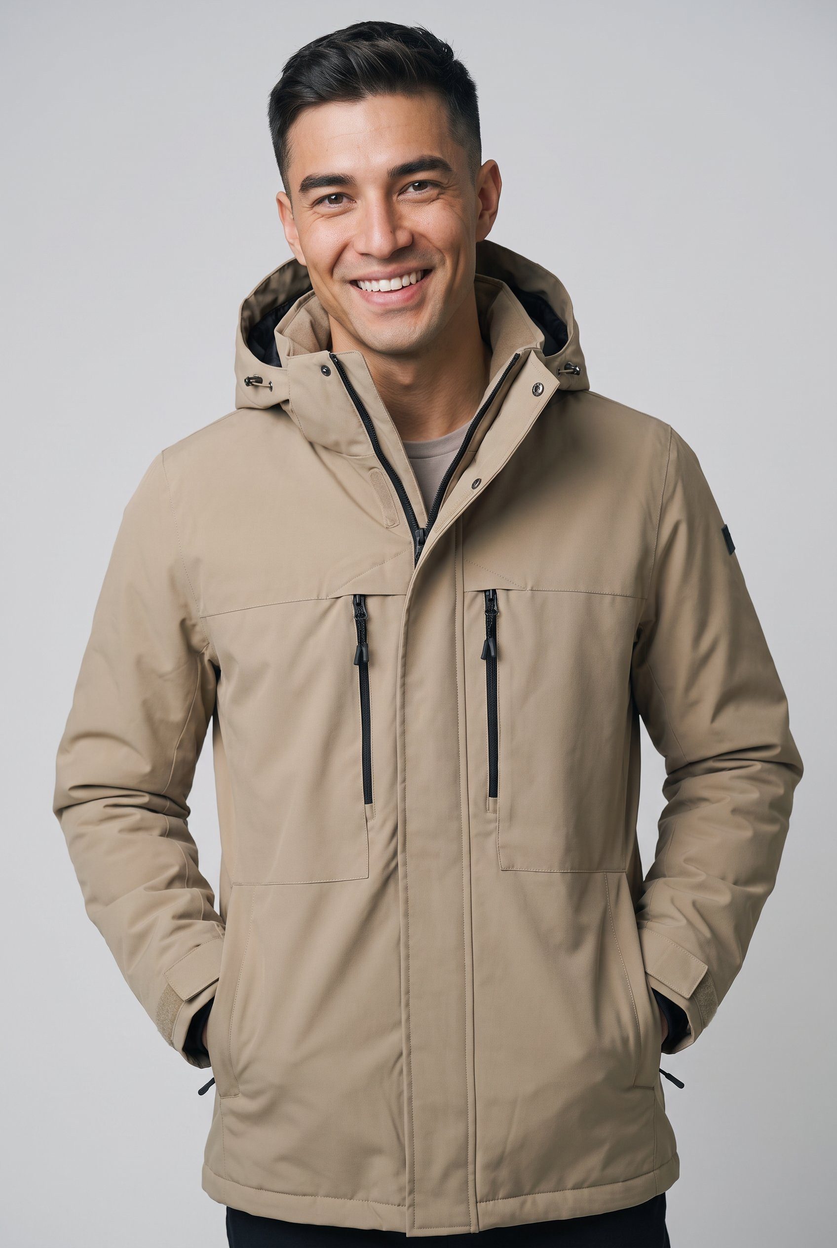 Icepeak Funktionsjacke ICEPEAK ALSTON Funktionsjacke für den Outdoorbereich, sportlicher Stil, aus Polyester
