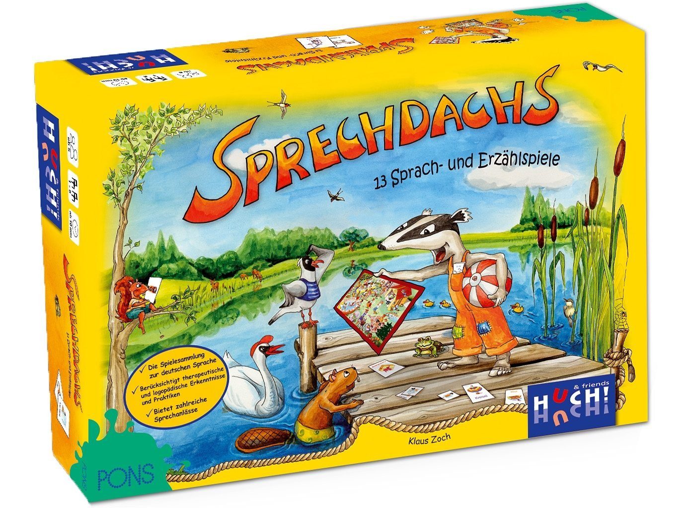 Huch! Spiel, Sprechdachs | Geschicklichkeitsspiele