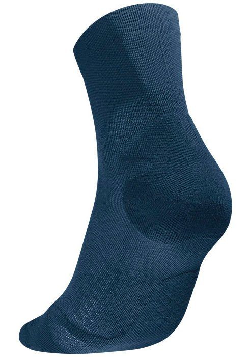 Run Bauerfeind Cut Mid navy Sportsocken Socks Ultralight