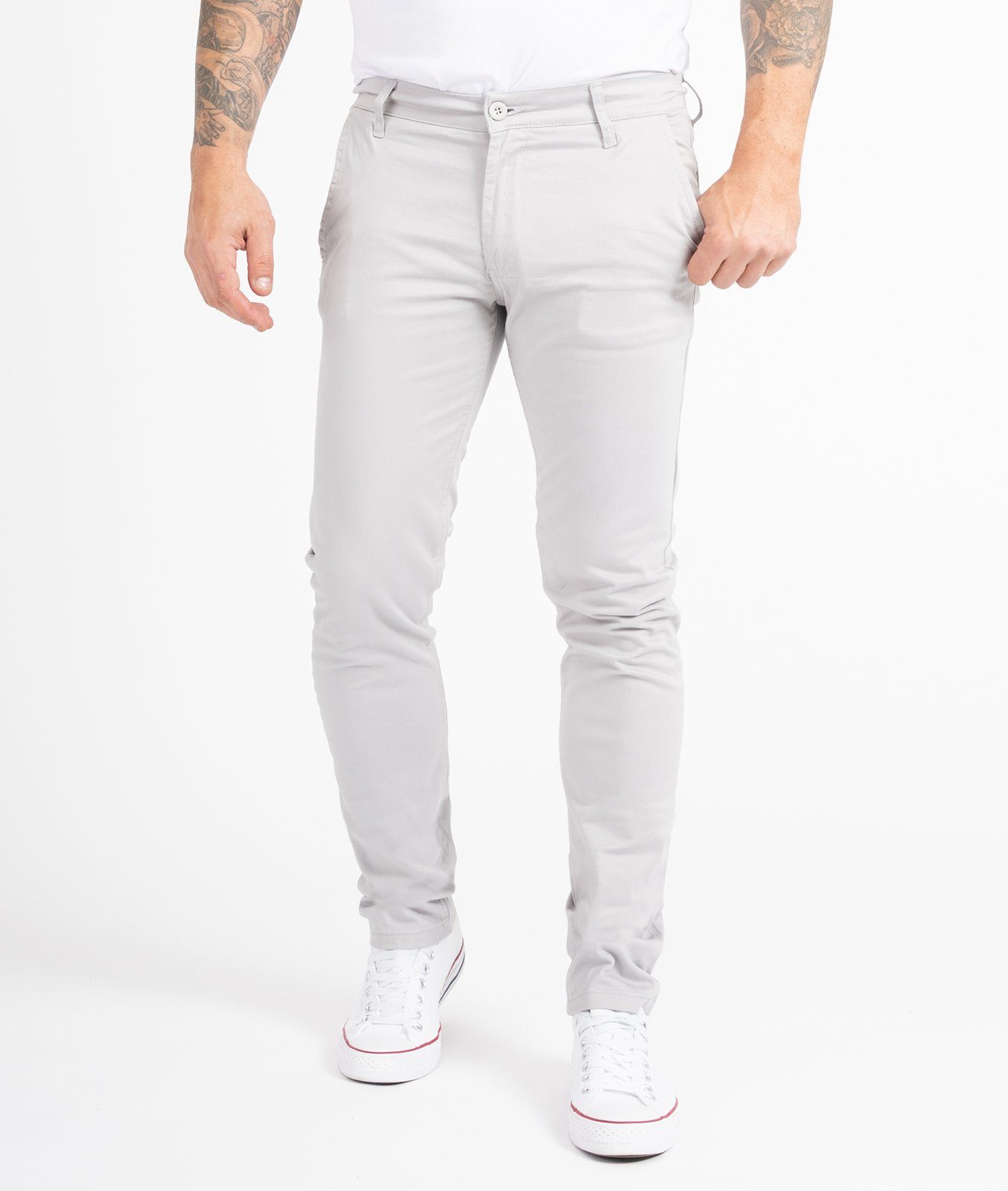 Indumentum Chinohose Herren Slim Fit Hose günstig online kaufen