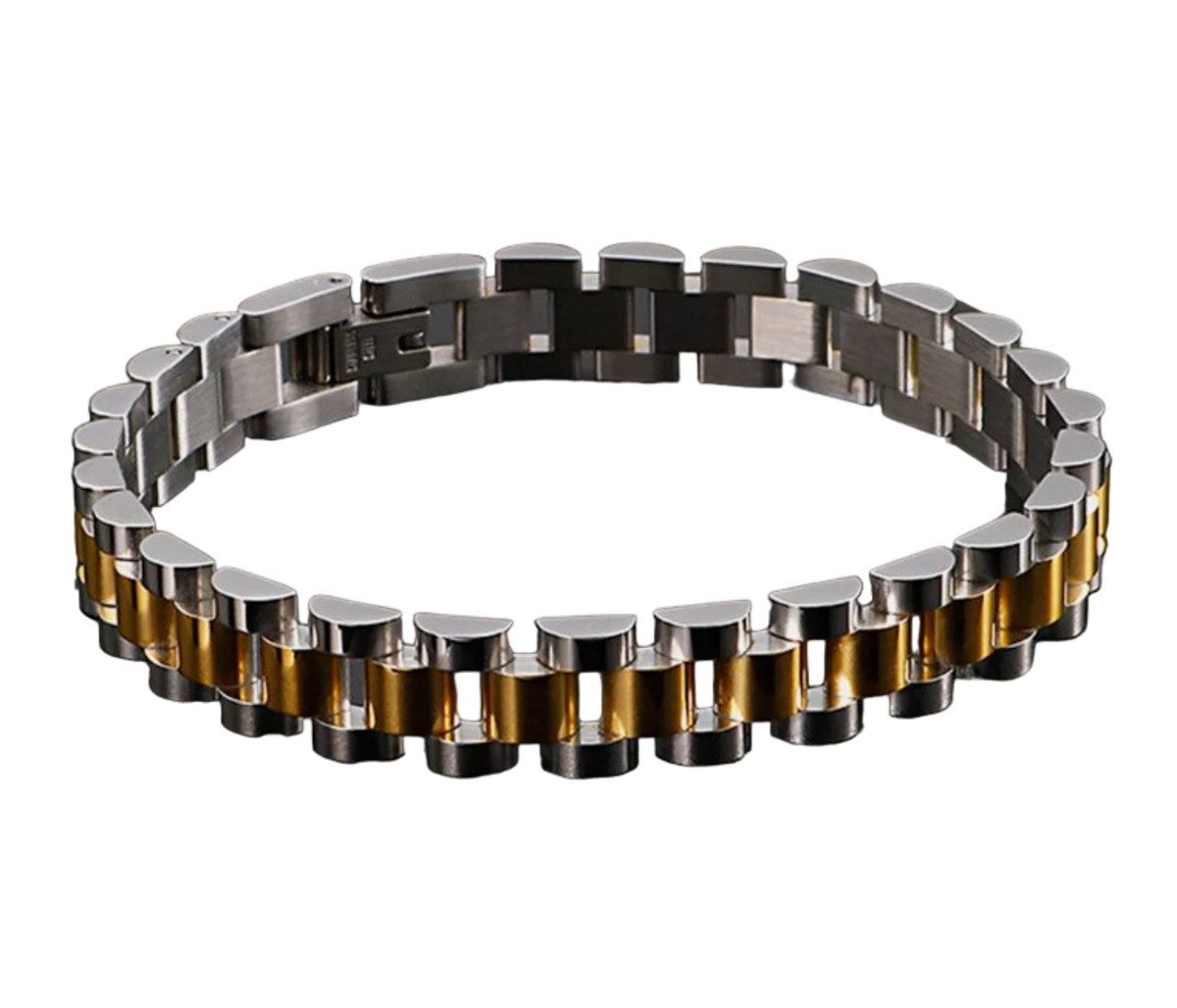 Lale Collection® Armband Edelstahl-Armband Gold Silber günstig online kaufen