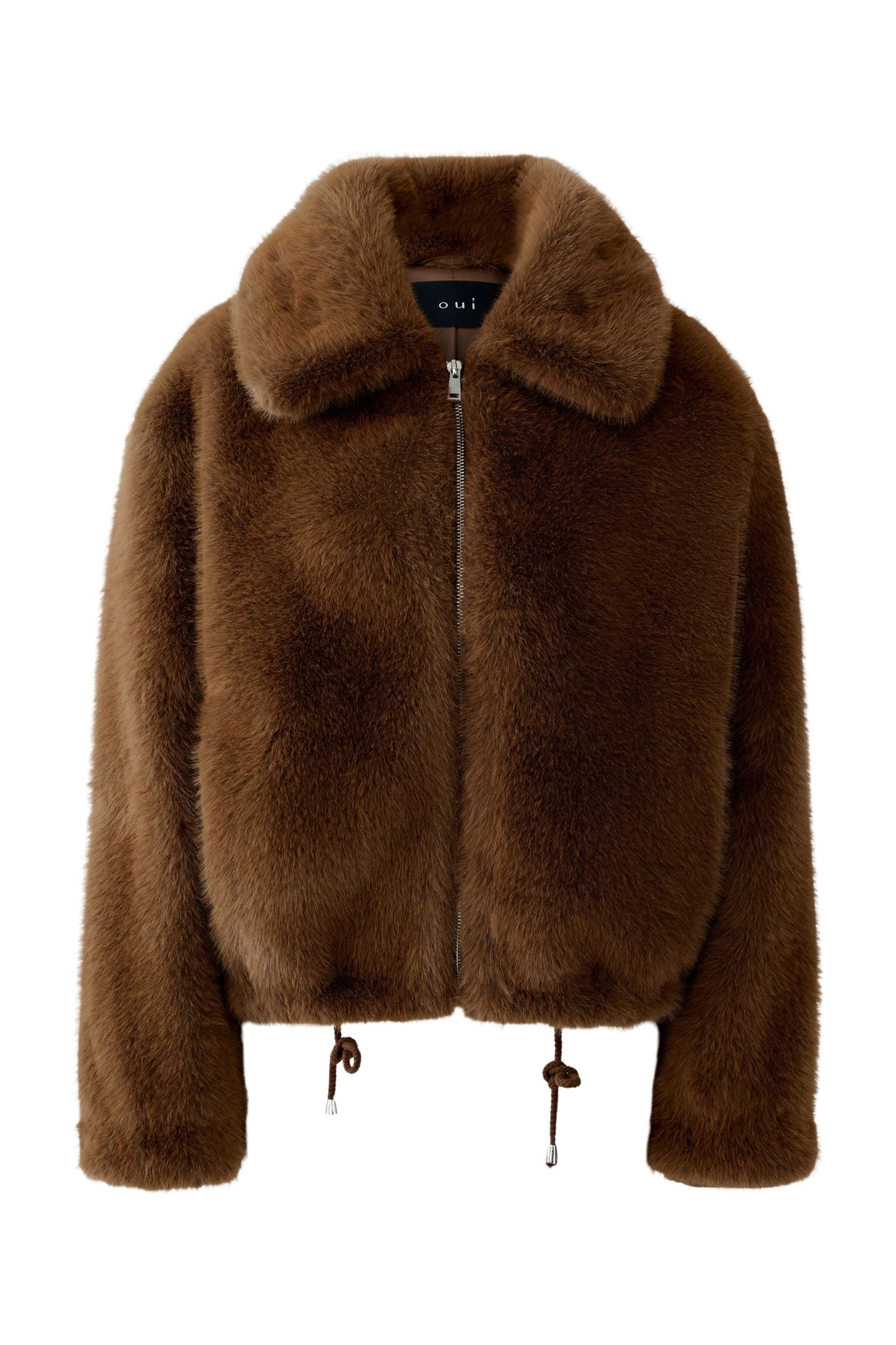 Blouson Outdoorjacke taupe