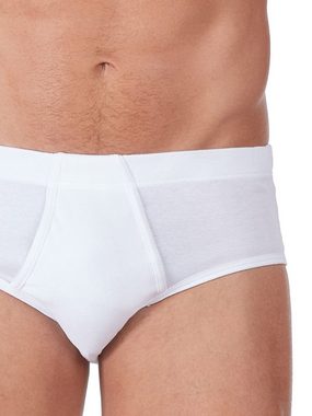 HUBER Slip Herren Slip mit Eingriff 2er Pack Cotton 2 Pack (Packung, 2-St) mit eingriff