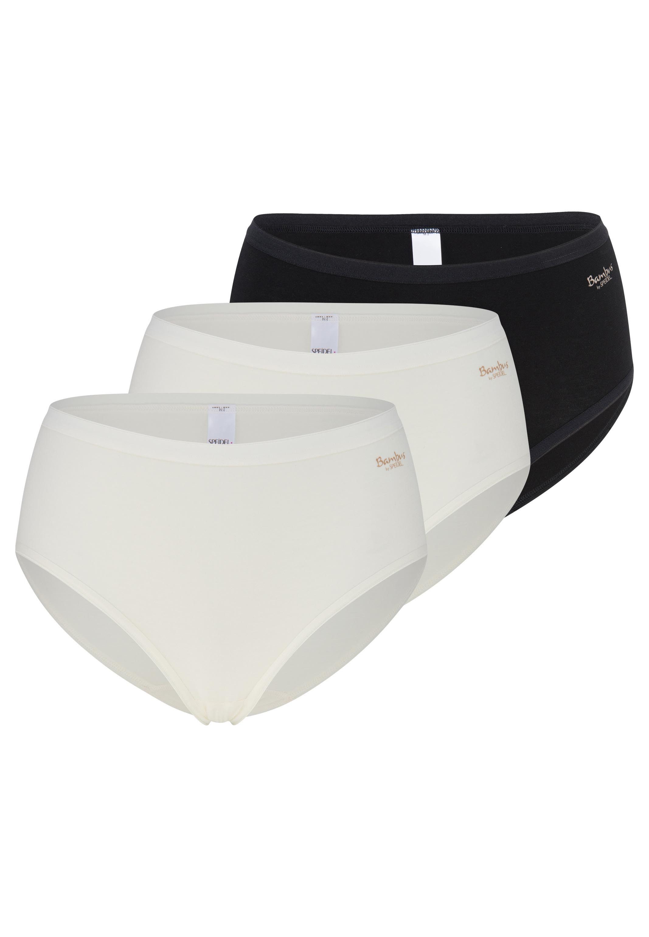 Speidel Midislip 3er-Pack Bambus (Spar-Set, 3-St) Midi Slip - Atmungsaktiv - Weich und atmungsaktiv
