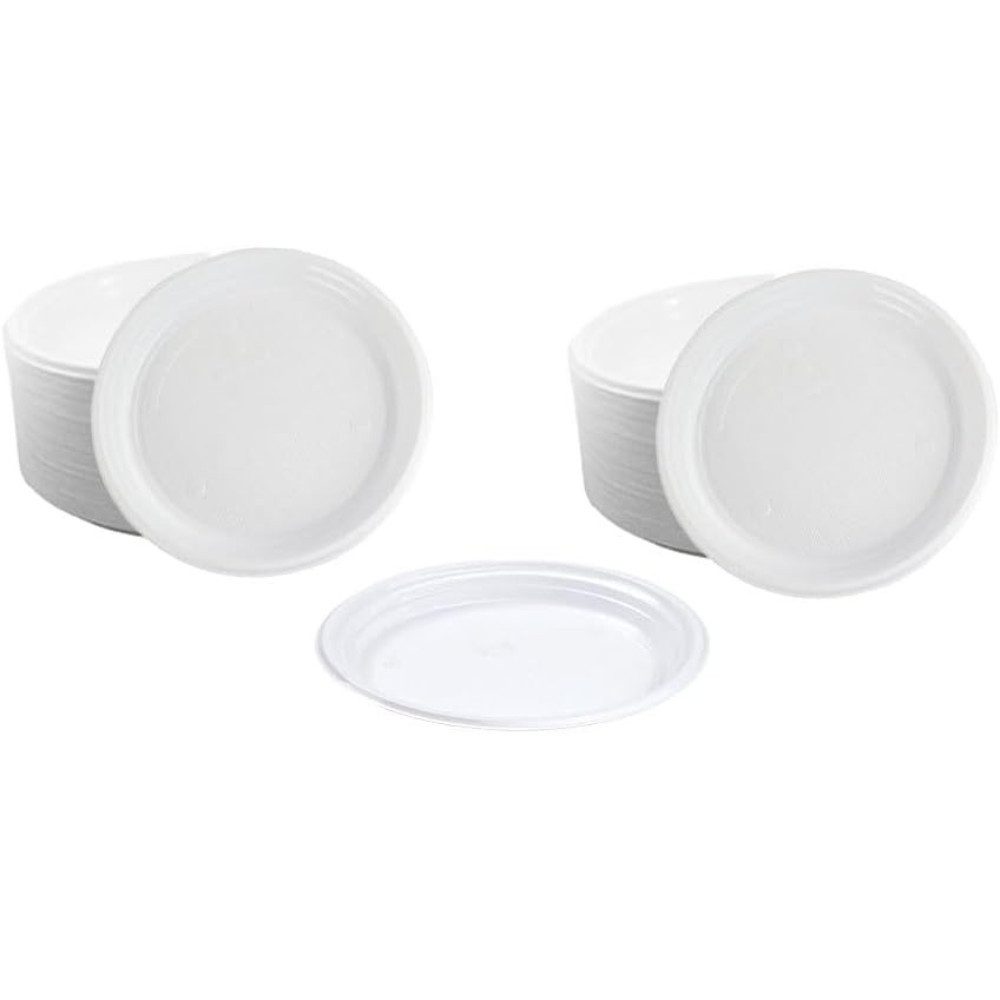 Grillteller Menüteller Ungeteilt – Ø22 cm Teller 1000 Stück