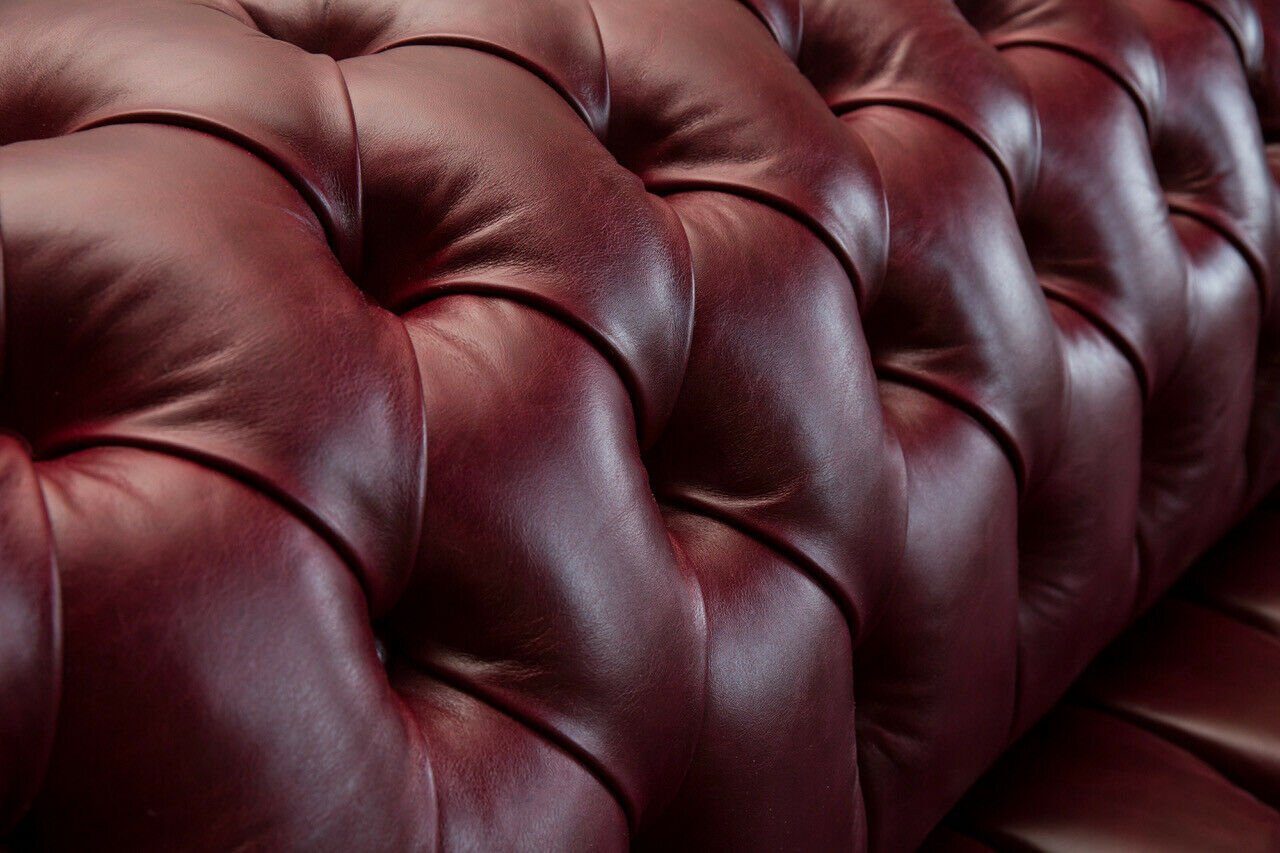 JVmoebel Chesterfield-Sofa, Chesterfield 4 Sitzer Design Sofa Sofa 265 Couch cm