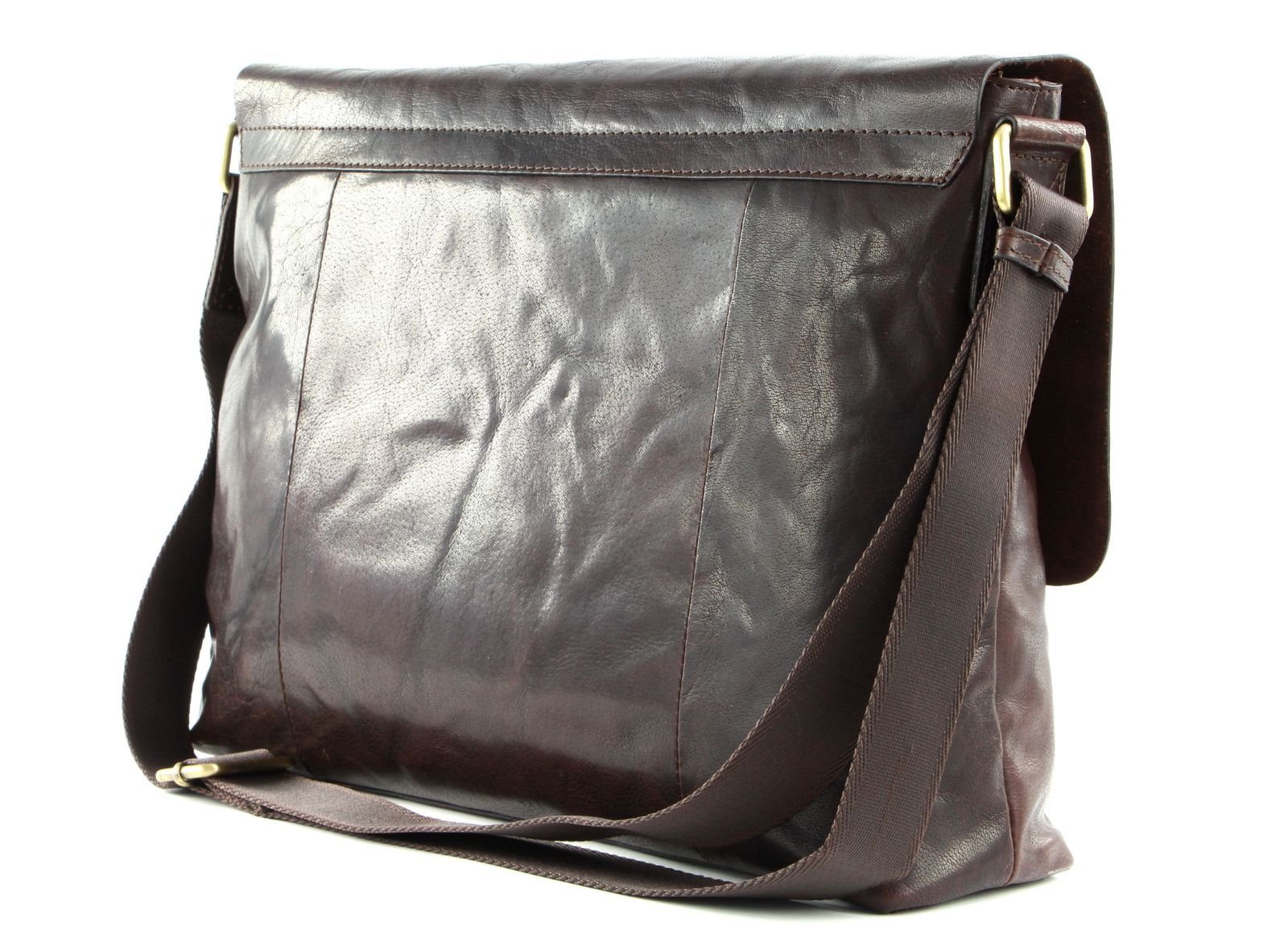 Dark Brown Saddler Laptoptasche