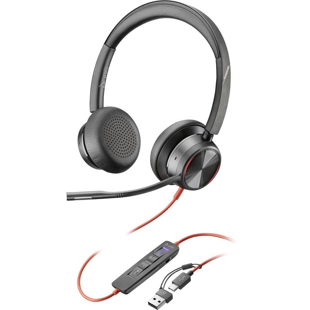 Poly Headset Stereo USB-C/A Teams Kopfhörer