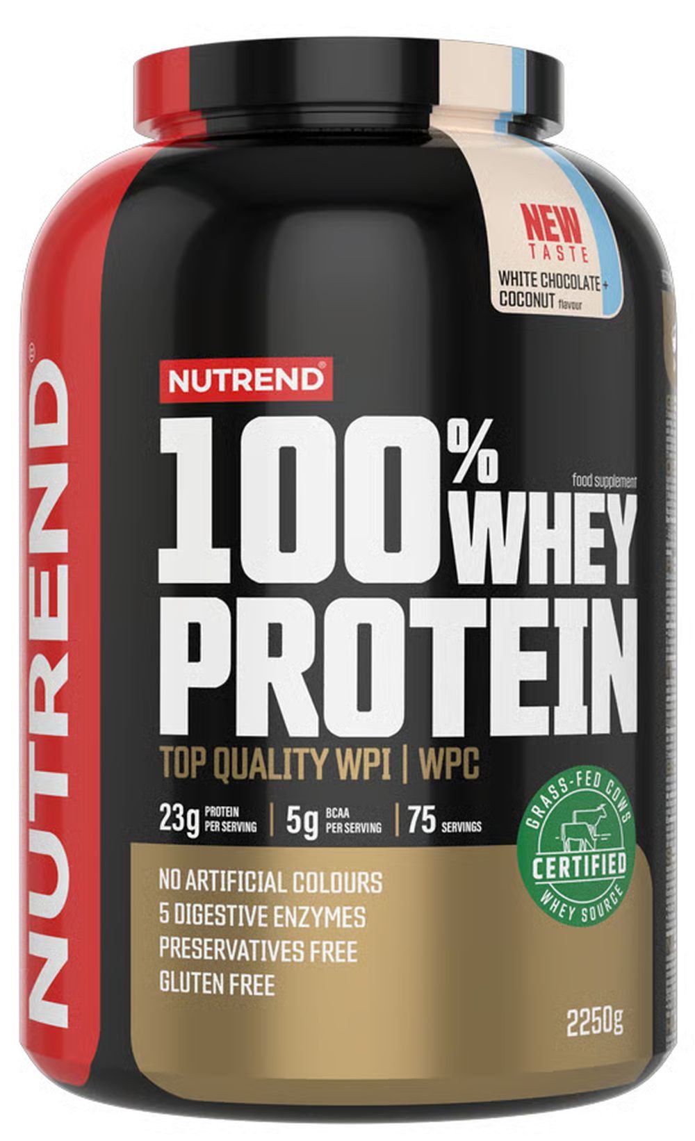 NUTREND Nutrend 100% Whey Protein 2250 g Pulver