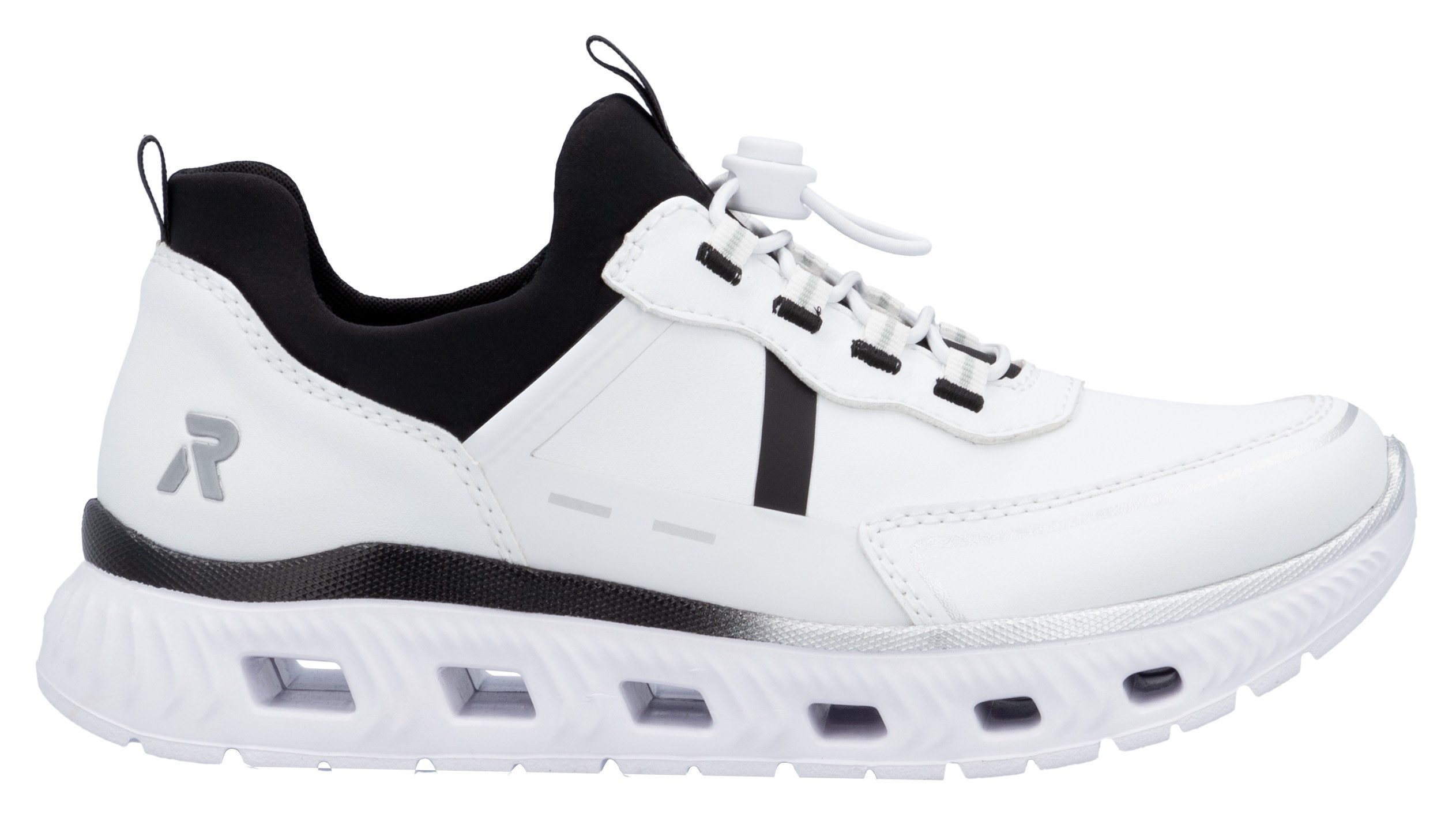 Rieker Edina Slip-On Sneaker Chunky Slipper, Freizeitschuh in veganer Verarbeitung – Bild 5 von 5