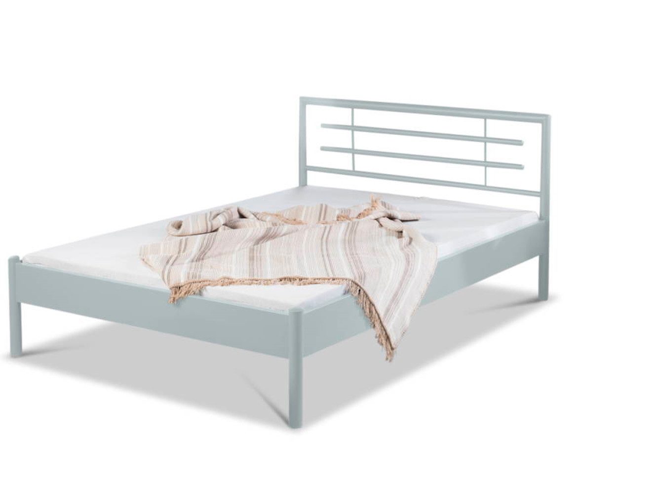 BedBox Metallbett Lia, Metallbett mit klarer Formensprache und robuster Konstruktion