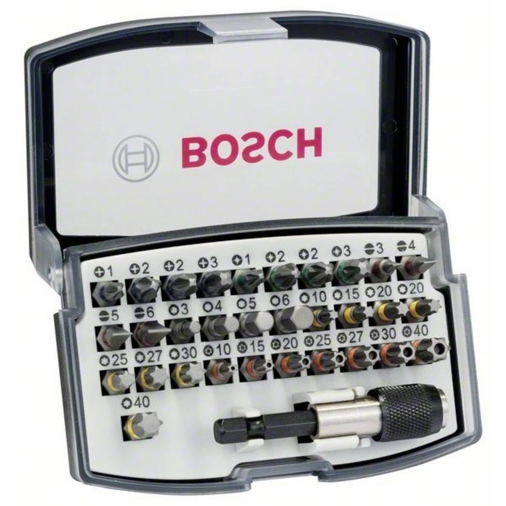 mit BOSCH Schrauberbit-Set Universalhalter Bit-Set Bosch 32tlg.
