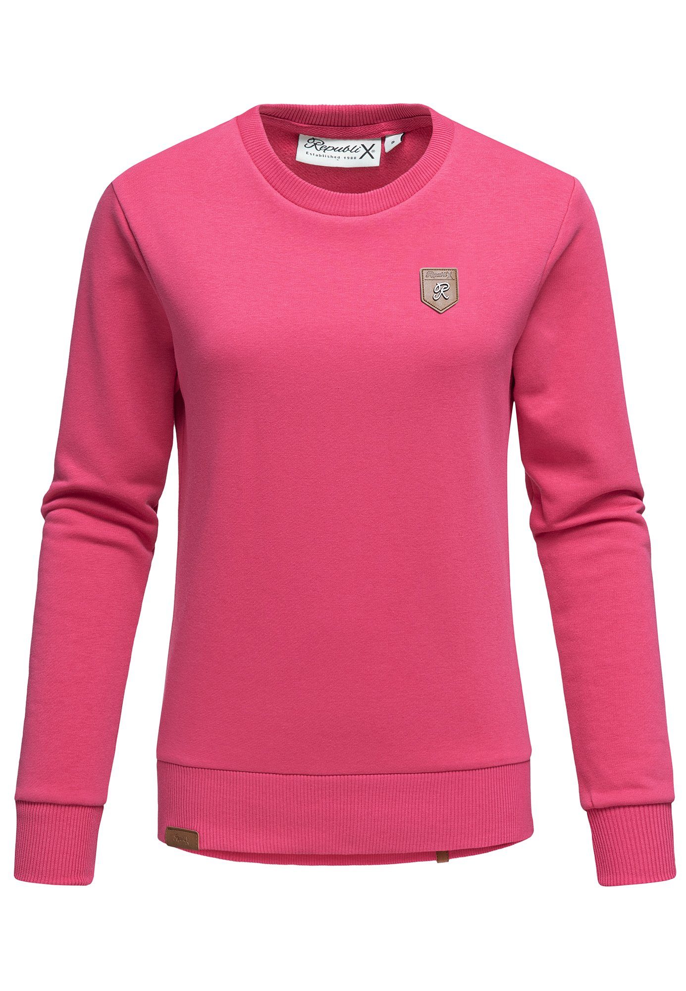 REPUBLIX Sweatshirt CASSY Damen Kapuzenpullover Sweatjacke günstig online kaufen