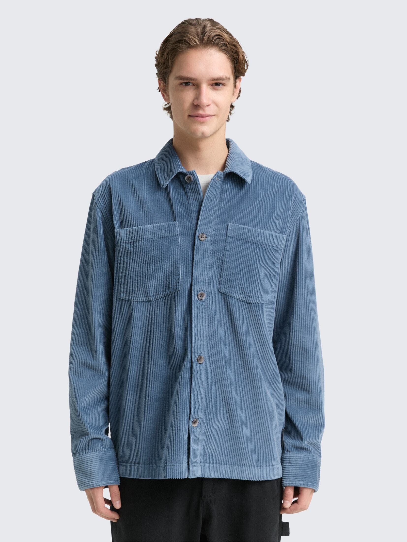 TOM TAILOR Denim Langarmhemd Blusen & Shirts Overshirt aus Cord