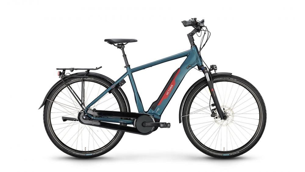 Victoria E-Bike VICTORIA Elektro-Trekkingrad "TRESALO 7H" Mod. 24, Diamant, 28", dark