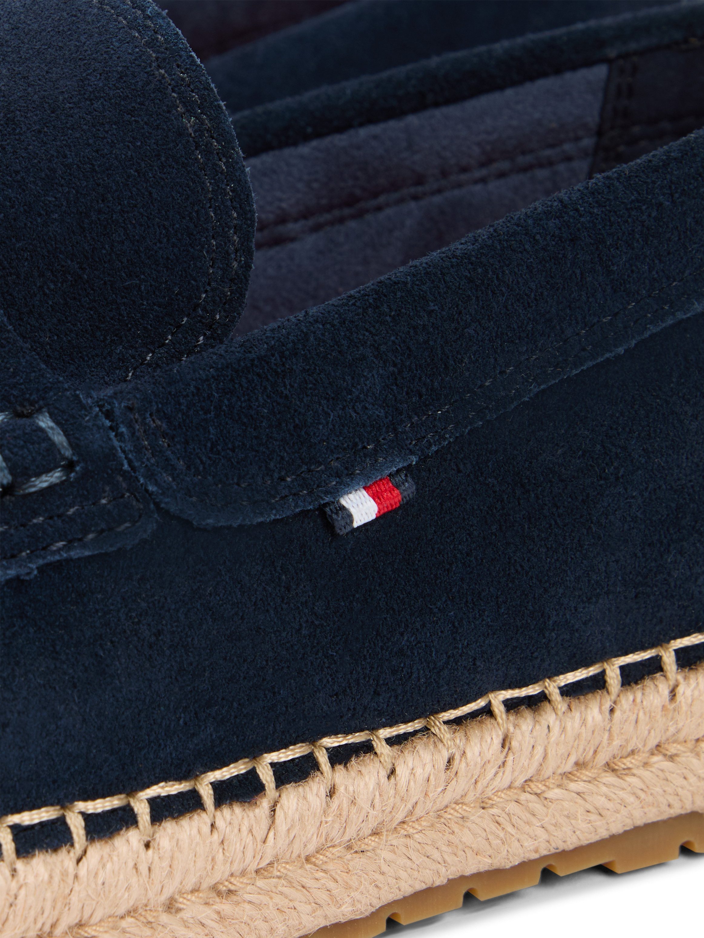 Tommy Hilfiger FLEXIBLE HILFIGER SDE ESPADRILLE Espadrille Sommerschuh, Slipper, Loafer mit angesagtem Zierriegel