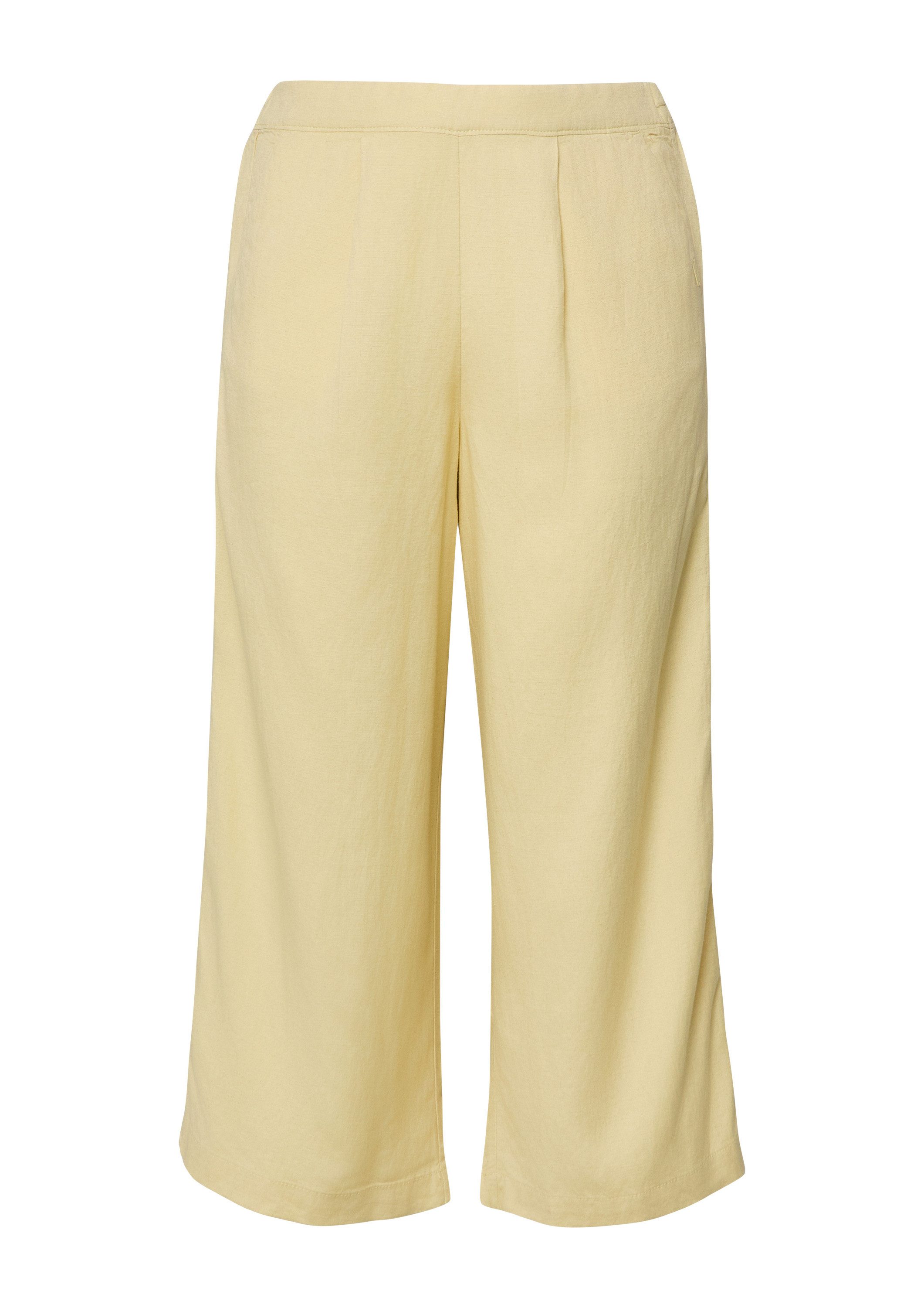 QS 7/8-Hose Hose Culotte aus Leinemix