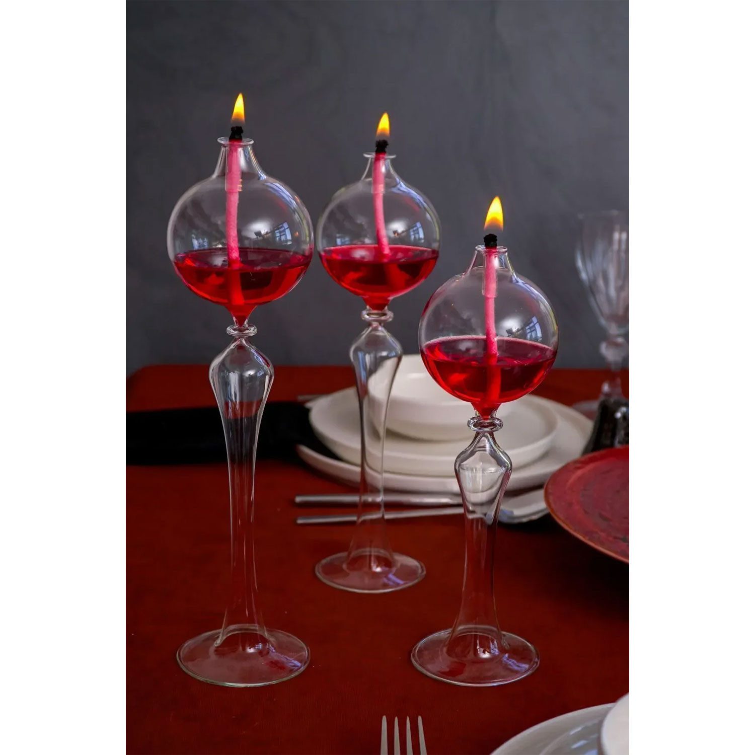 Jungengel Duftlampe 3er Set Glas Öllampen günstig online kaufen