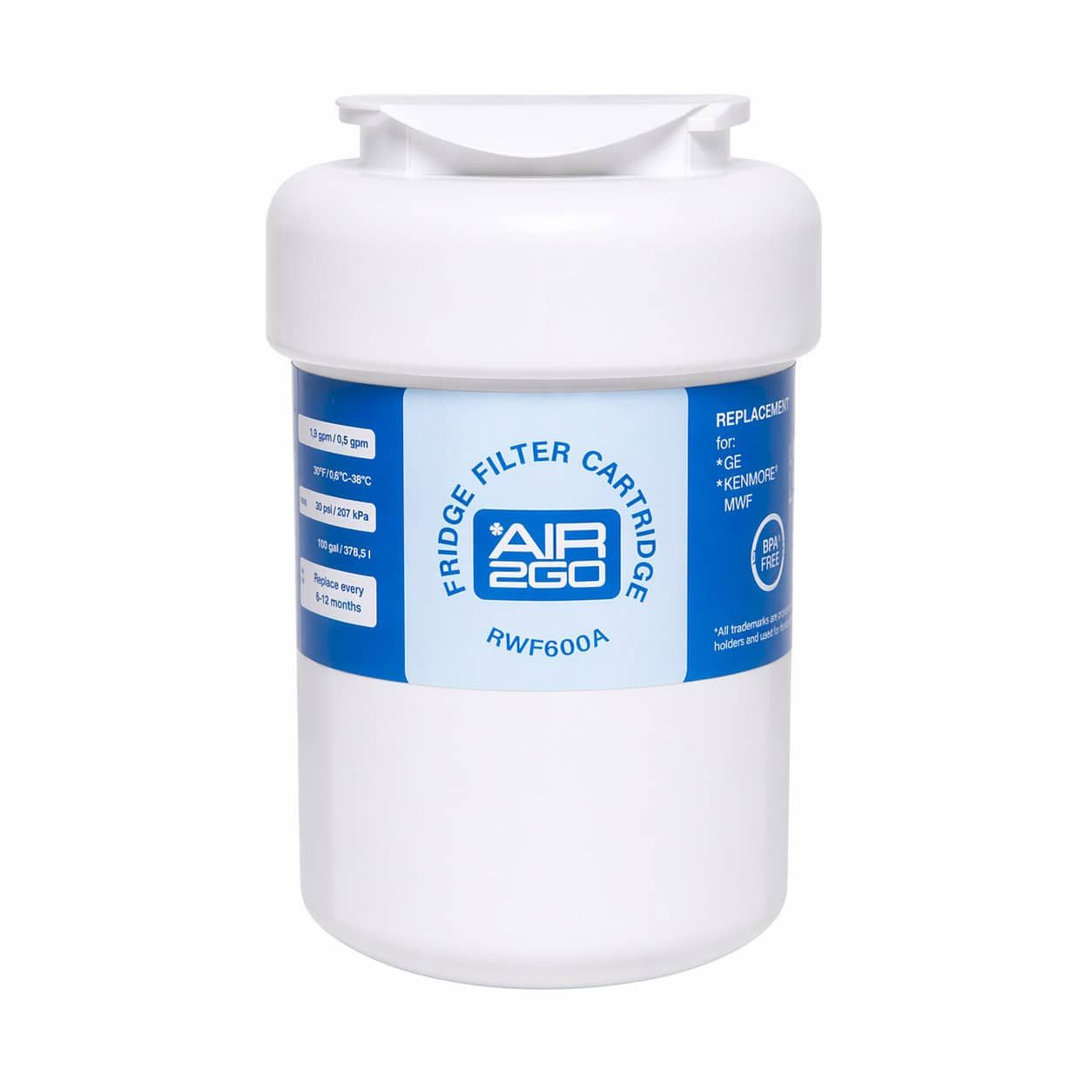 AIR2GO Wasserfilter für Iomabe - MWF, Zubehör für Kühlschrankfilter für Iomabe ORE24CGF30, ORE24CGF30+FIF-30, ORE24CGF3B, ORE24CGF3BM+FIF-3BM, ORE24CGF3C, ORE24CGF3R, ORE24CGF3W, ORE24CGF3RAL, ORE24CGF60, ORE24CGF80, ORE24CGF8B, ORE24CGF8BM, ORE24CGF8C, ORE24CGF8R, ORE24CGF8RAL, ORE24CGFBB, ORE24CGFBB3, ORE24CGFBB3BM, ORE24CGFKB, ORE24CGFKB GB, ORE24CGFKB GW, ORG24CGFKB200, ORG24CGFKB200-H, ORE24CGFKBKG, ORE24CGFKBGW, ORE24CGFSS, ORE24CGFSSF, ORE24CGFWW, ORE24CHF30, ORE24CHF60, ORE24CHF80, ORE24CHFSS, ORE24CHFSSF, ORE24CHFWW, ORGS2DFF30, ORGS2DFF60, ORGS2DFF6B, ORGS2DFF6C, ORGS2DFF6R, ORGs2DFF6RAL, ORGS2DFF6W, ORGS2DFF80, ORGS2DFFSS, ORGS2DFFSSF, RCE24KHFWW, RCE24KGBBFNB, Passend für Kühlschränke von Iomabe
