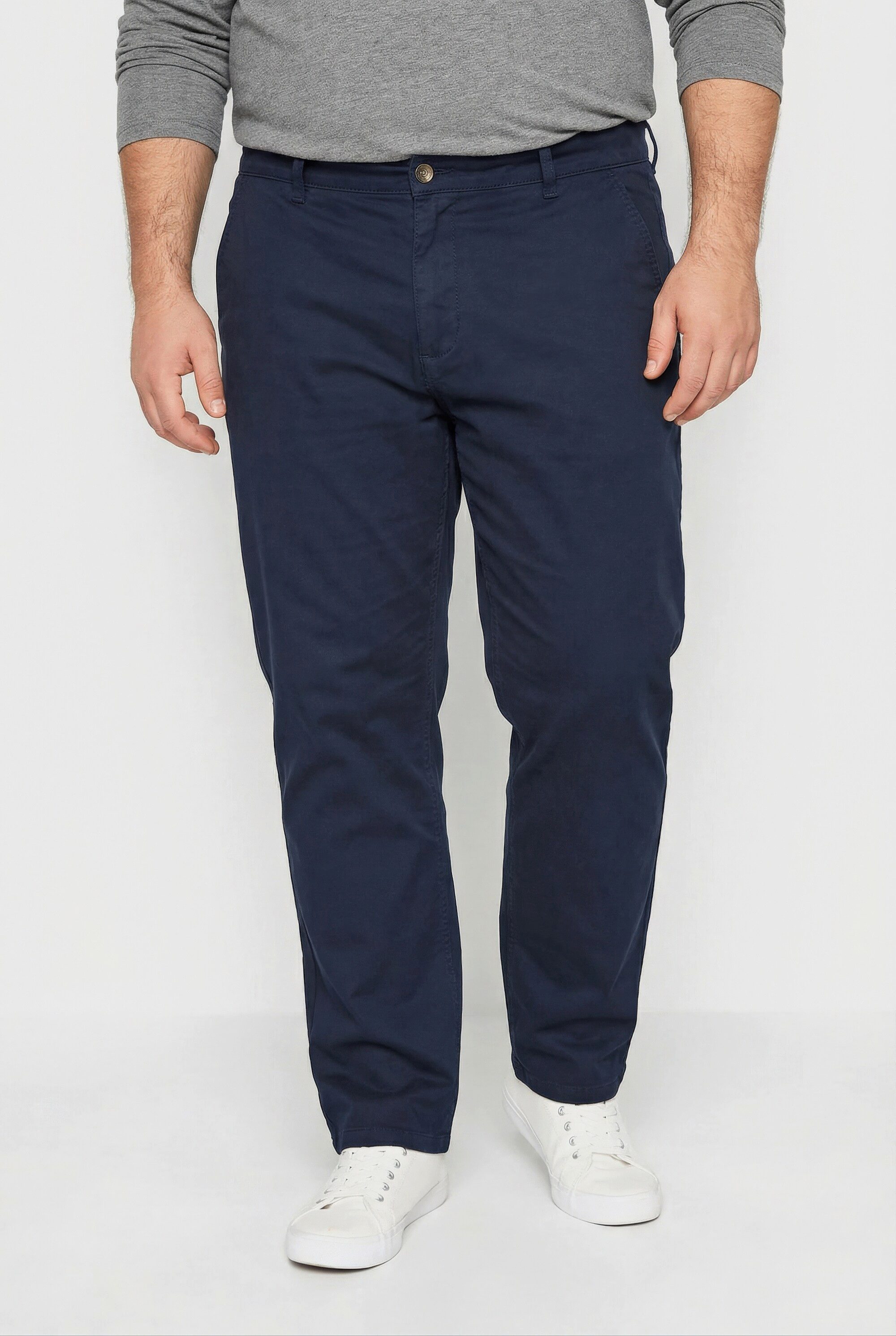 Men Plus Chinohose Chino Straight Fit günstig online kaufen