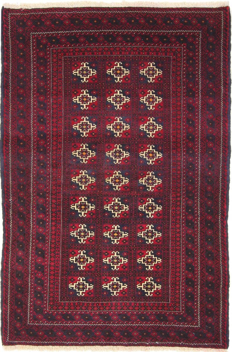Orientteppich Belutsch 101x149 Handgeknüpfter Orientteppich / Perserteppich, Nain Trading, rechteckig, Höhe: 6 mm