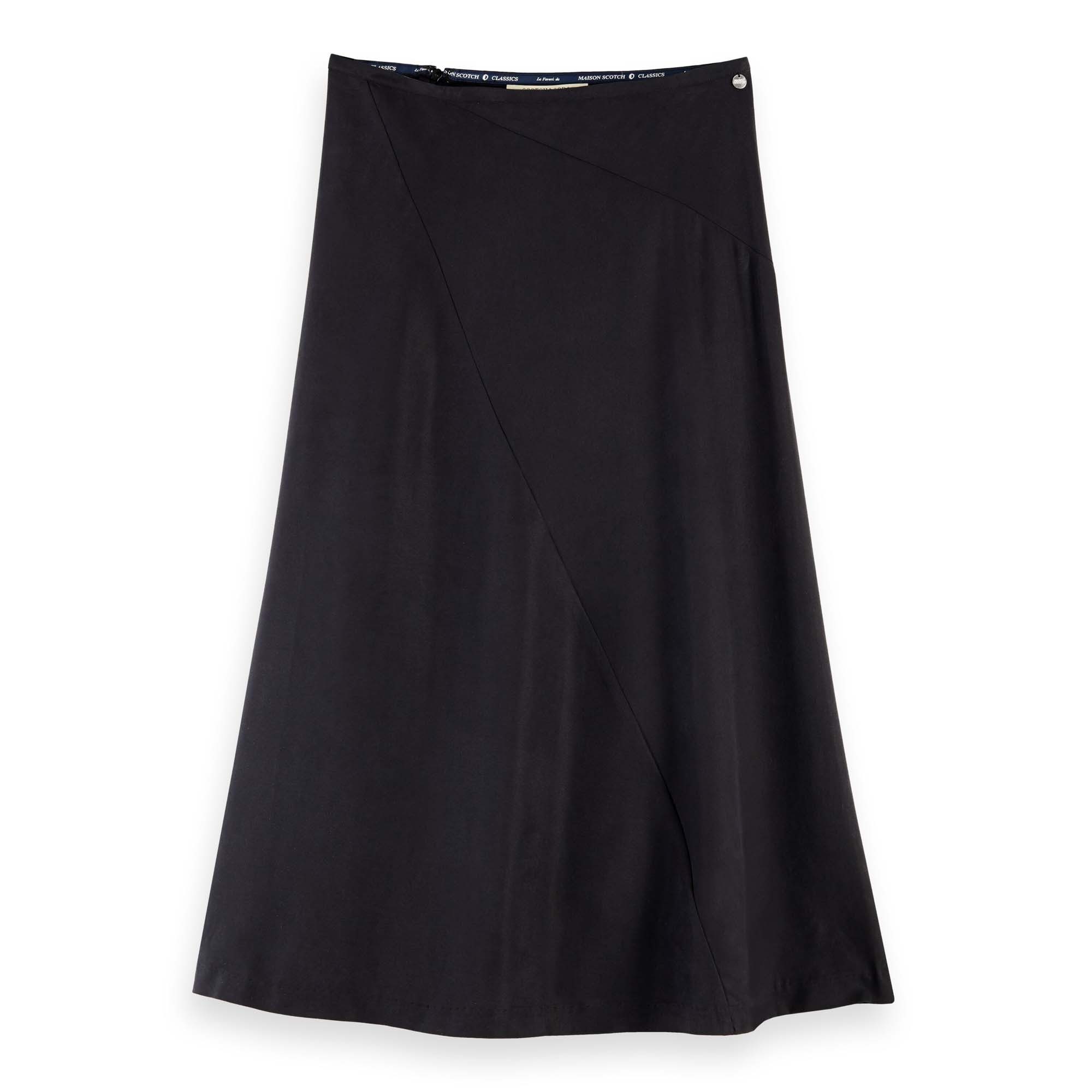Sweatrock Maison Scotch Damen Rock in Midi-Länge 156004