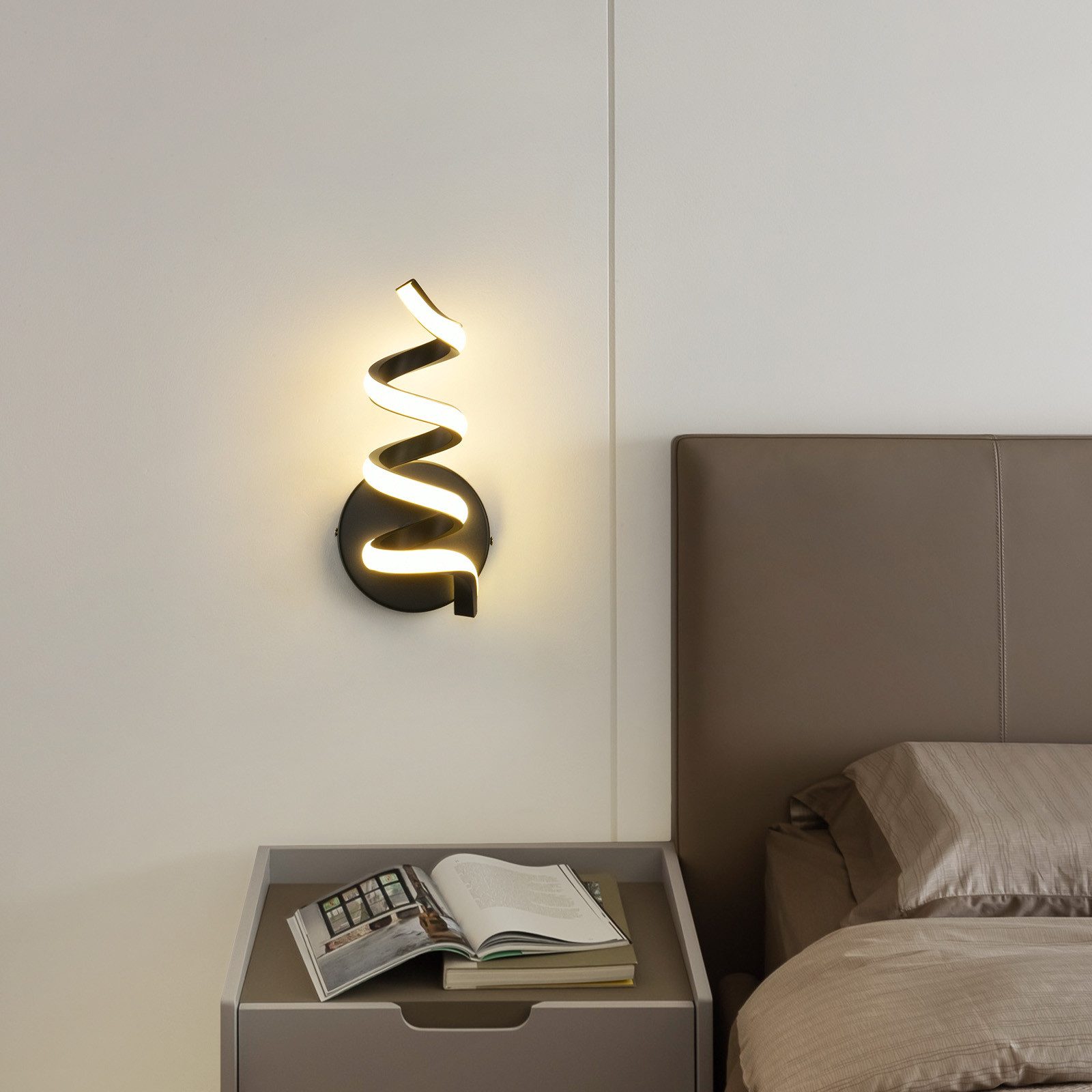 Lampada da parete led interno glitzerlife design moderno bianco_voghion.com