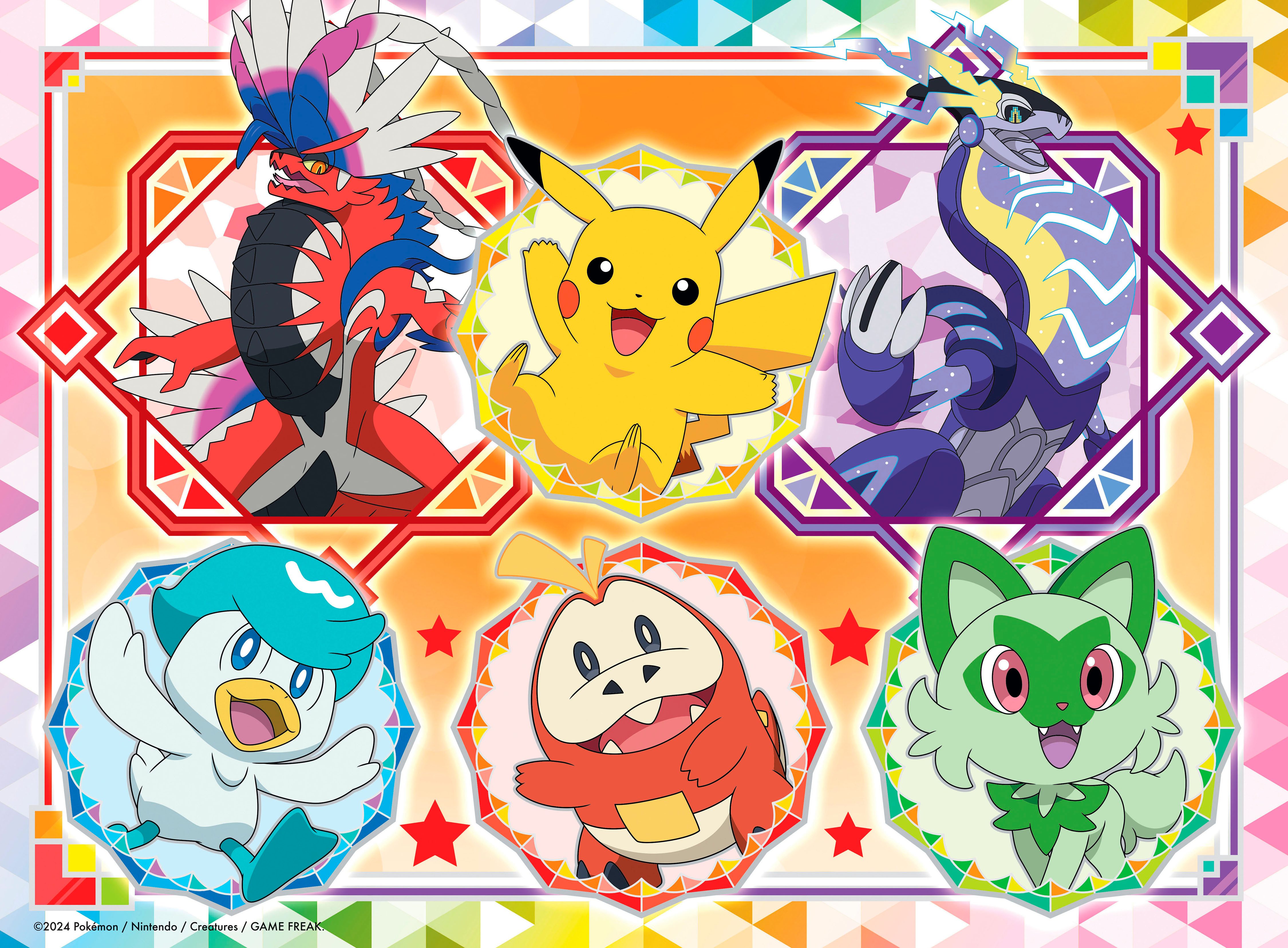Ravensburger Puzzle Pokémon Karmesin und Purpur, 100 Puzzleteile, 100 XXL-T günstig online kaufen