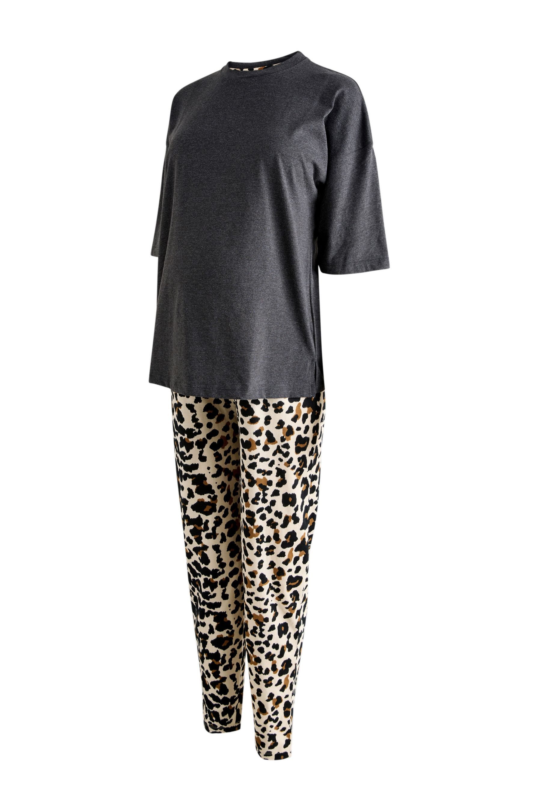 Next Pyjama Kurzarm-Pyjama, Umstandsmode (2 tlg)