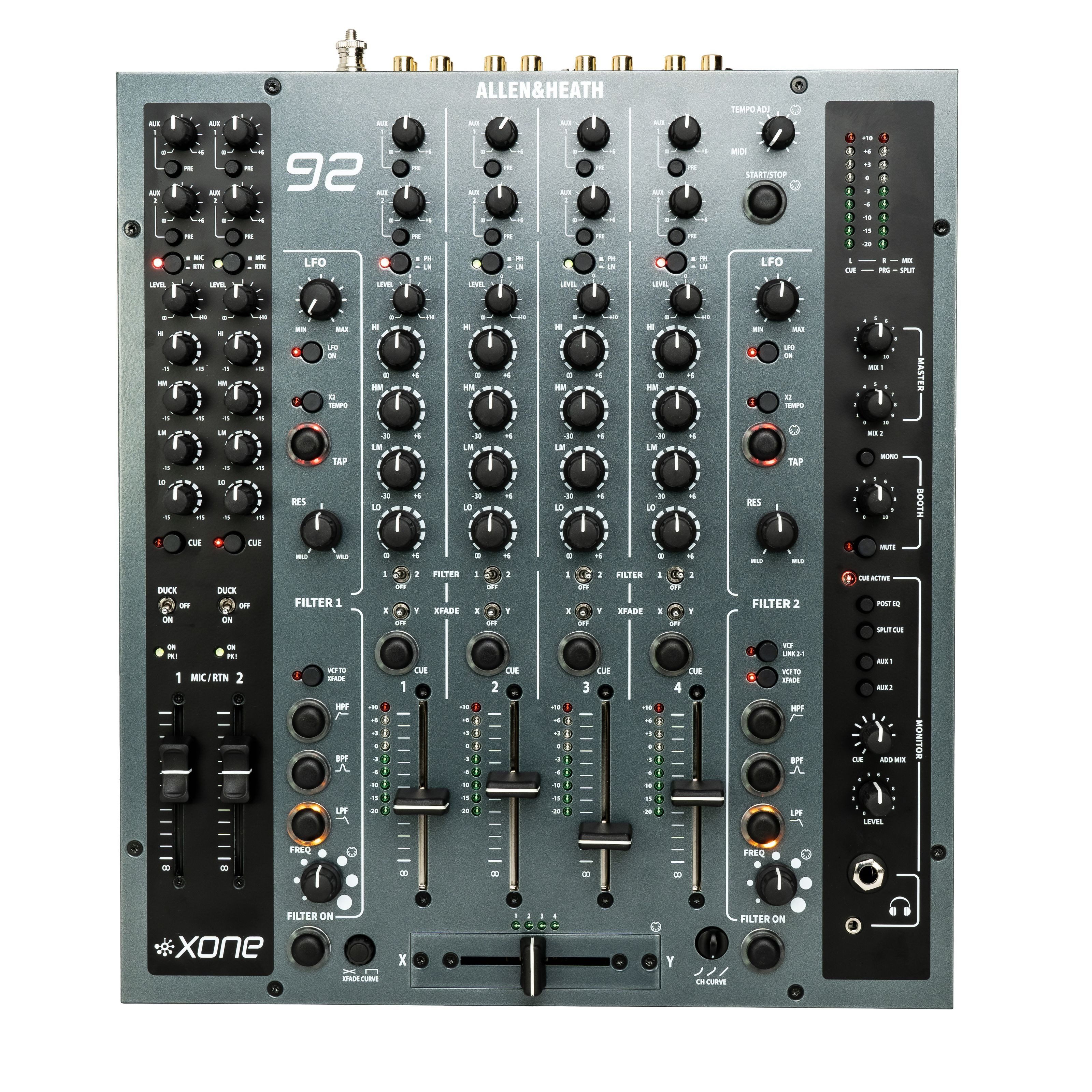Allen & Heath Mischpult, (DJ-Mixer, DJ-Clubmixer), XONE:92 MK2 - DJ Mixer