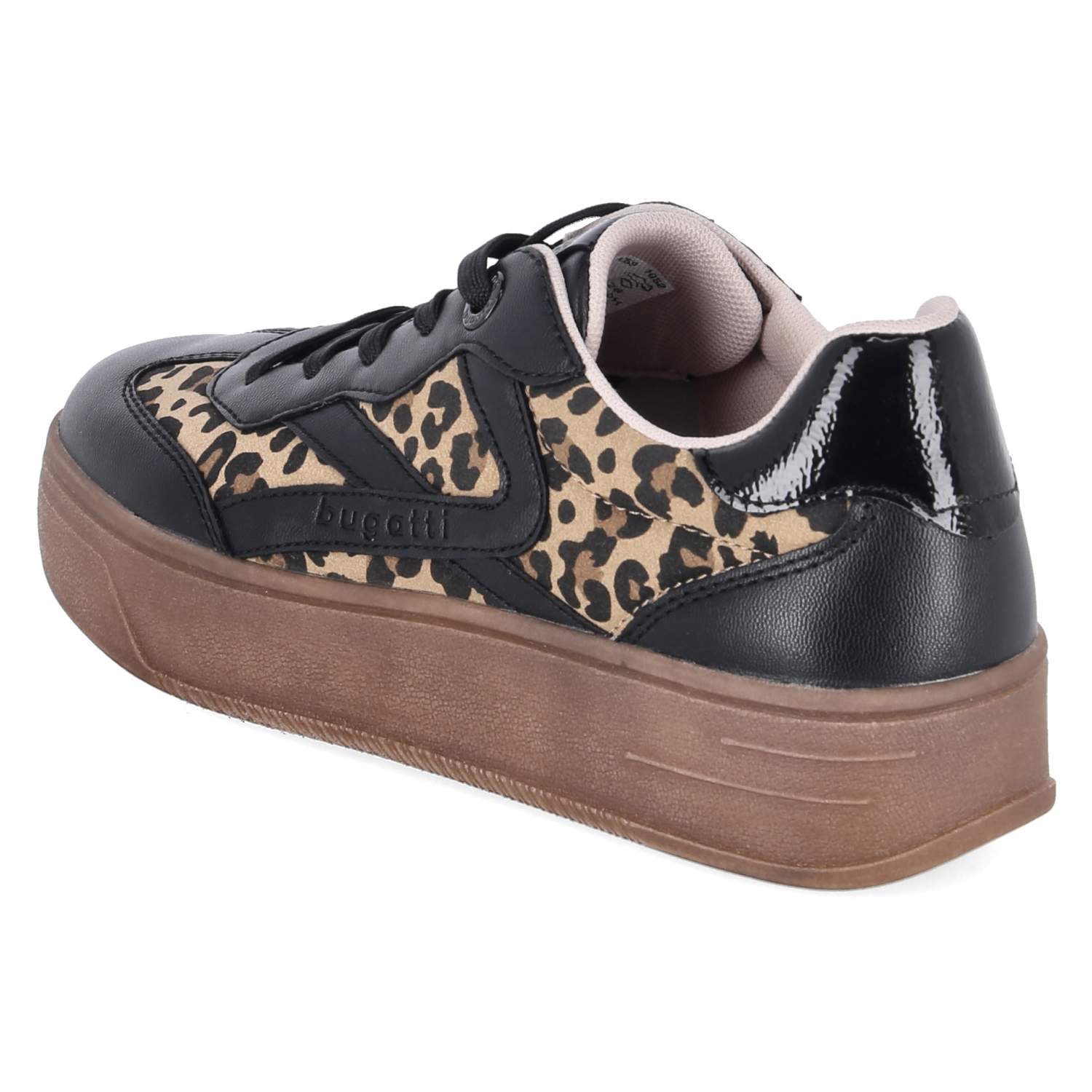 bugatti Bugatti 435AVA045069-1082 Damen Textil & Synthetik black Schnürschuh