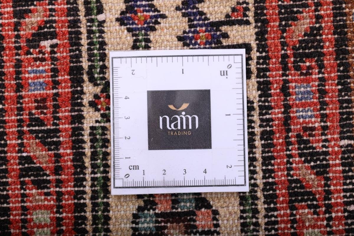12 Orientteppich, mm rechteckig, Handgeknüpfter Hosseinabad 151x186 Hamadan Höhe: Nain Trading, Orientteppich