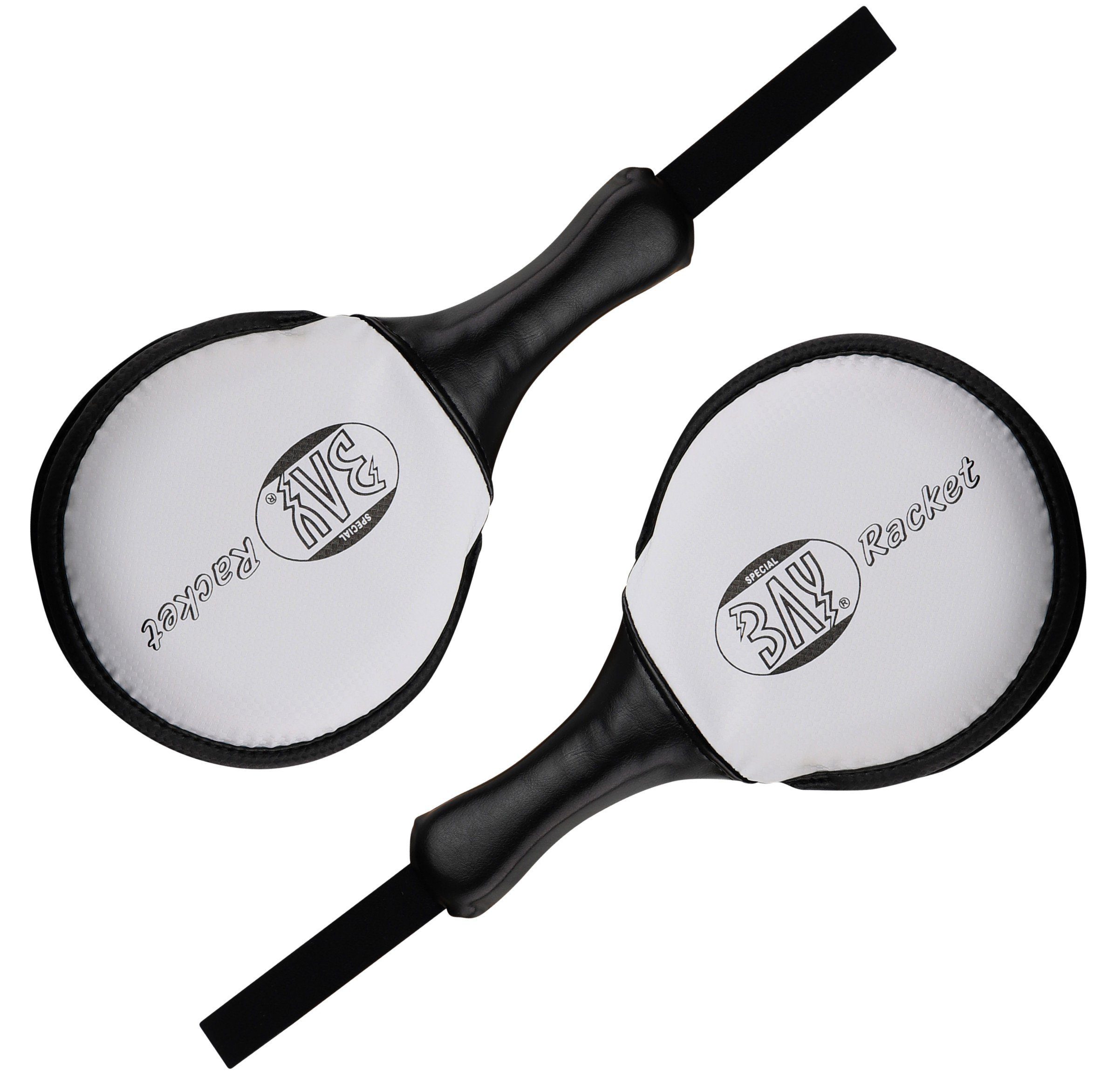 BAY-Sports Boxsack Handpratze Coach Paddle Racket Mitt Schlagpolster Schlagkissen Pratzen (1 Stück), Reaktionstraining Boxen Kickboxen Krav Maga Karate Taekwondo Thaiboxen