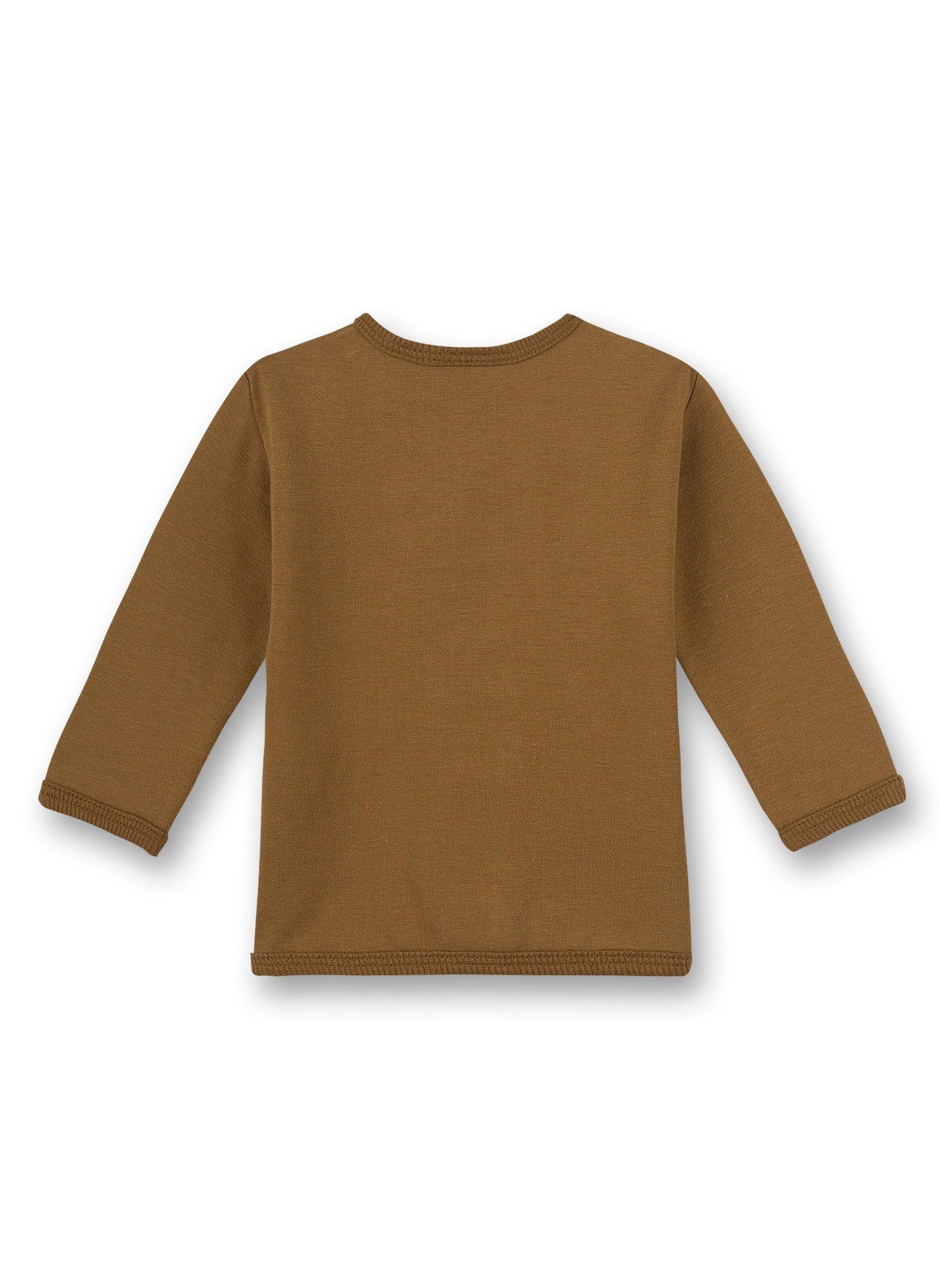 Sanetta PURE Sweatjacke Sanetta Sweatjacke Pure mit Monster Motiv braun