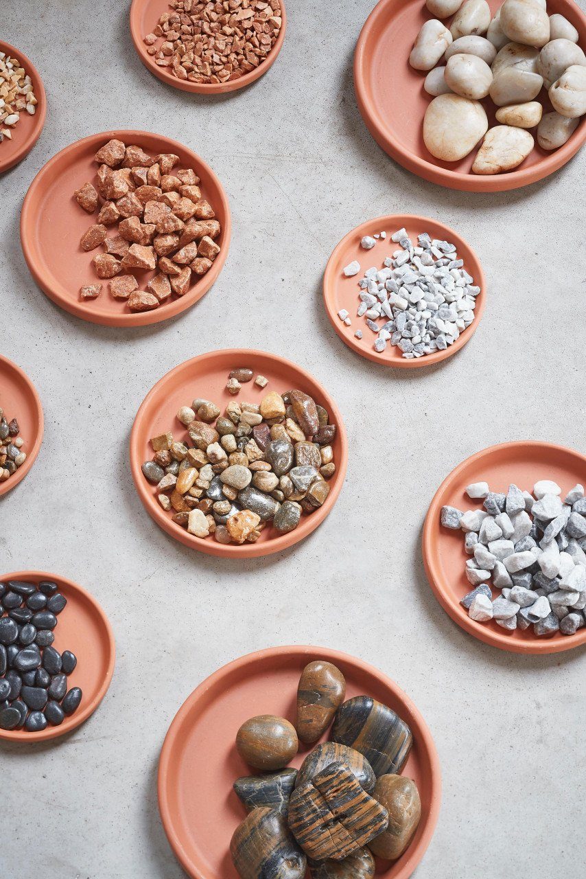 Mica Decorations Dekosteine Mica Deko Steine hellgrau 650 ml günstig online kaufen