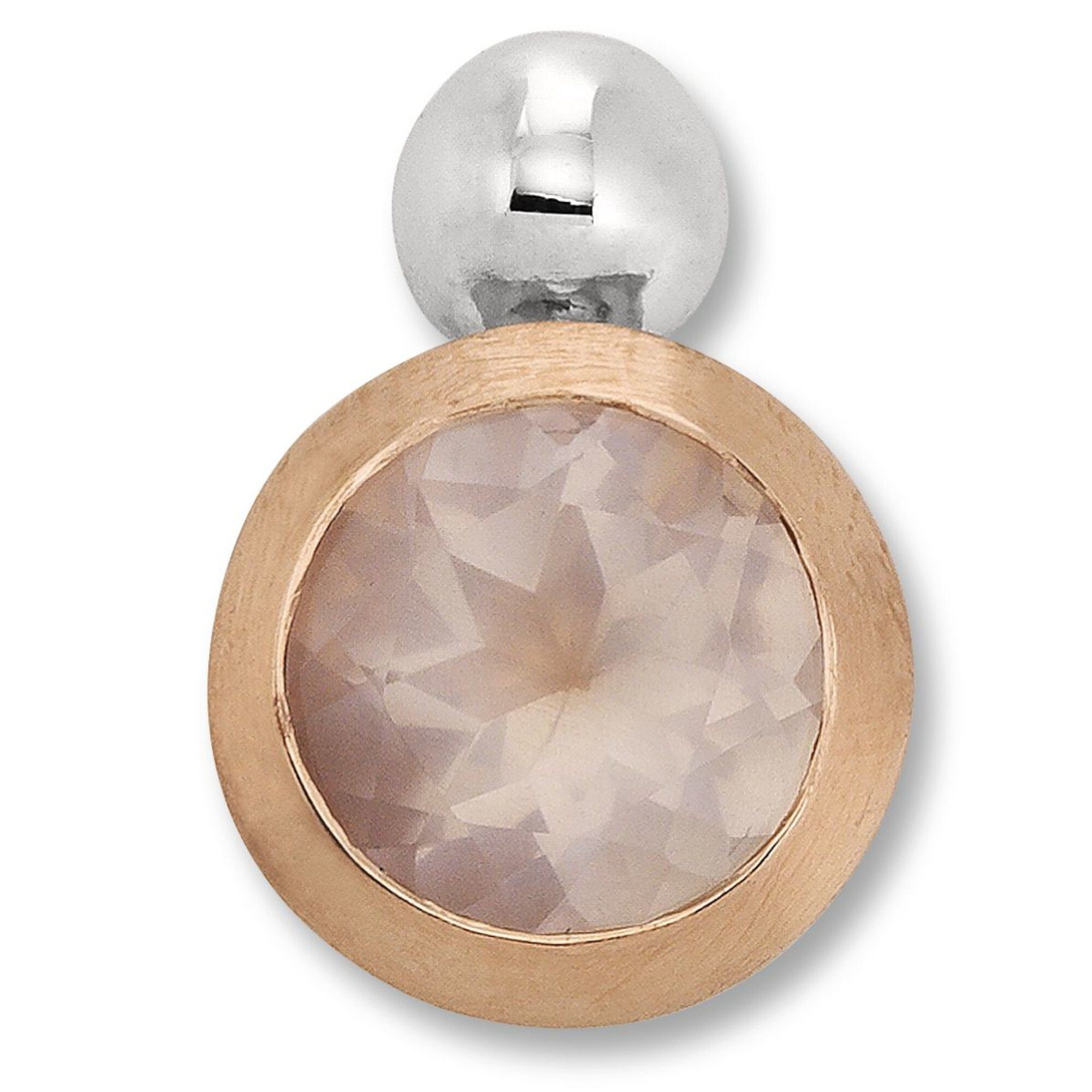 ONE ELEMENT Kettenanhänger Rosenquarz Anhänger aus 925 Silber, Ausdruck von günstig online kaufen