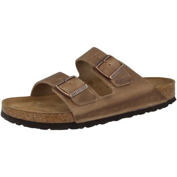 Birkenstock Arizona geöltes Nubukleder schmal Sandale