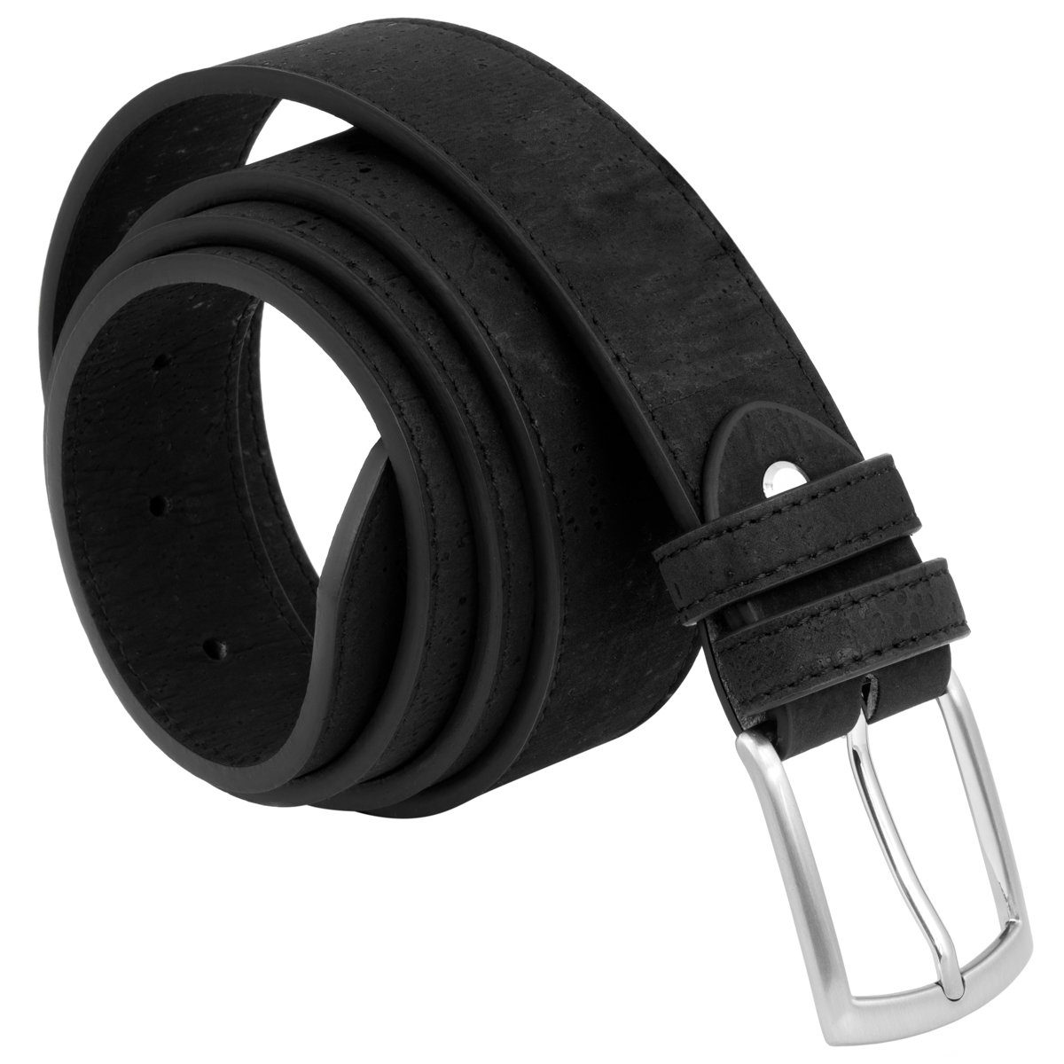 Simaru Gürtelriemen Buenos Aires aus Kork 35mm breit, robuster Herrengürtel günstig online kaufen