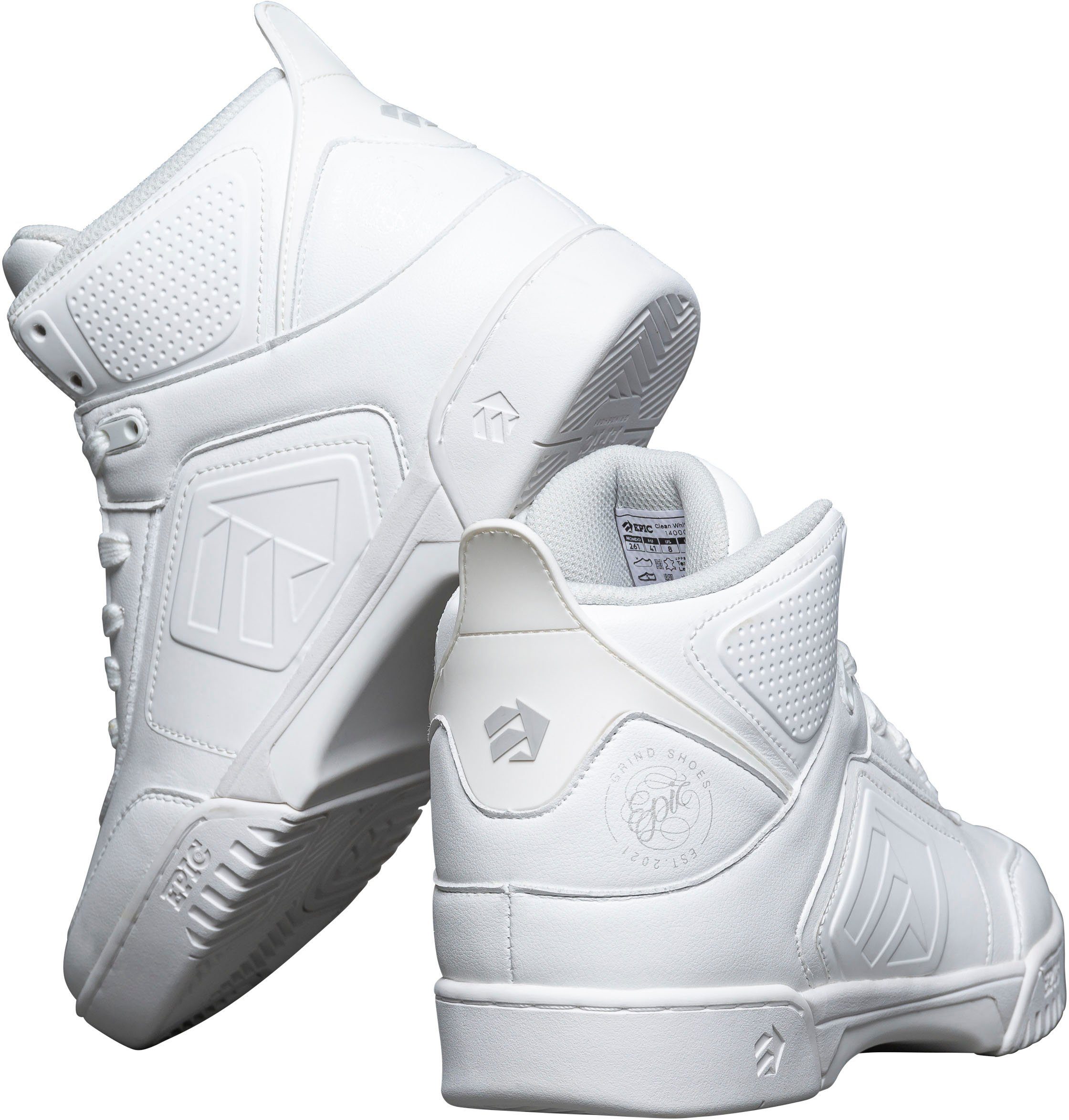 EPIC Grindshoes Gleitschuh Red Lava/Clean White