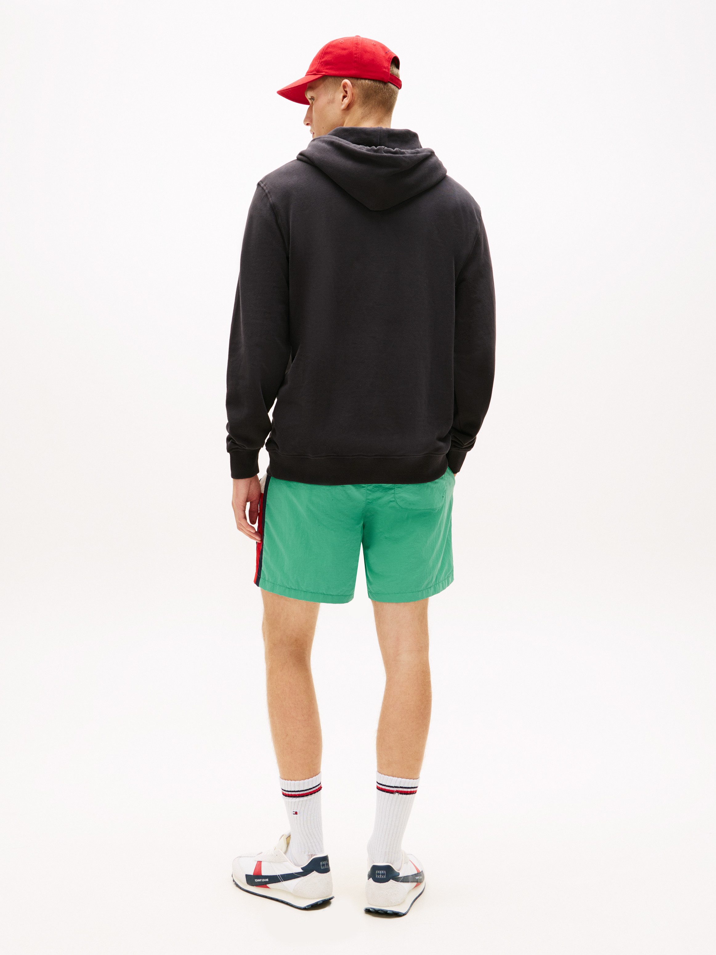 Tommy Jeans Kapuzensweatshirt TJM REGULAR ENTRY SIGN Regular fit, mit Kordelzug