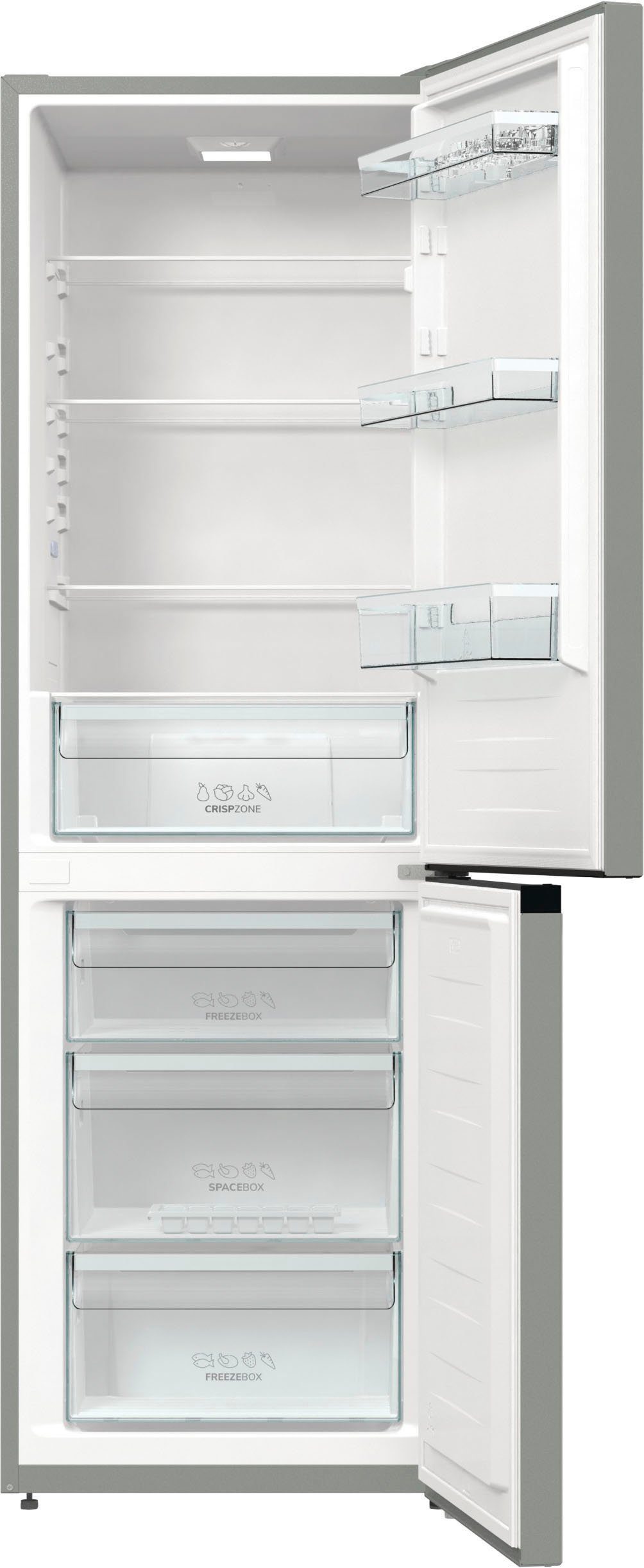 hoch, cm 60 cm GORENJE Kühl-/Gefrierkombination RK6192ES4, 185 breit