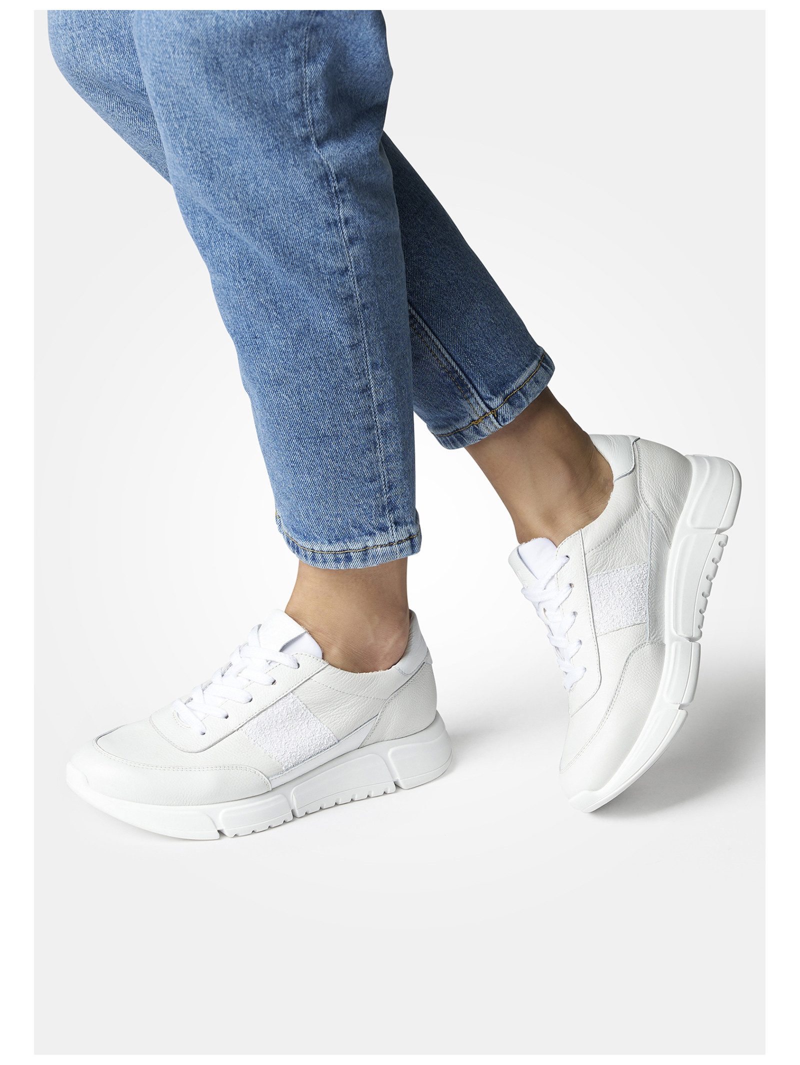 Paul Green Sneaker Leder/Textil . Sneaker (1-tlg)