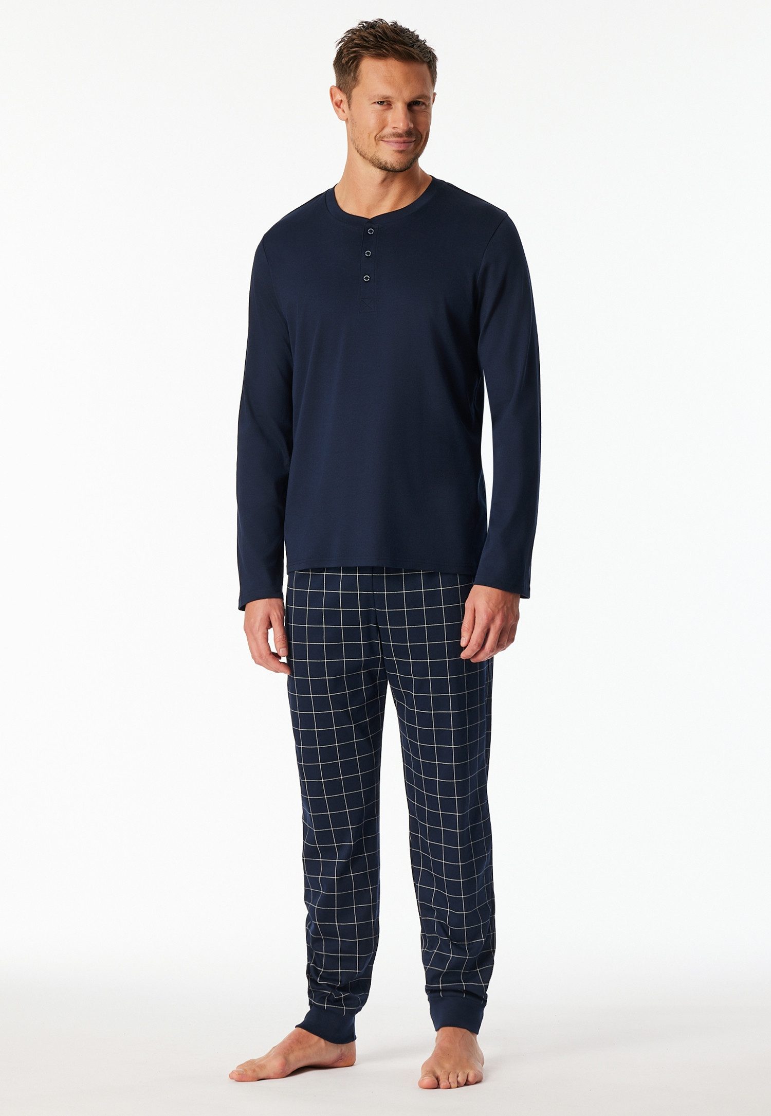 Schiesser Pyjama Fine Interlock (2 tlg) günstig online kaufen