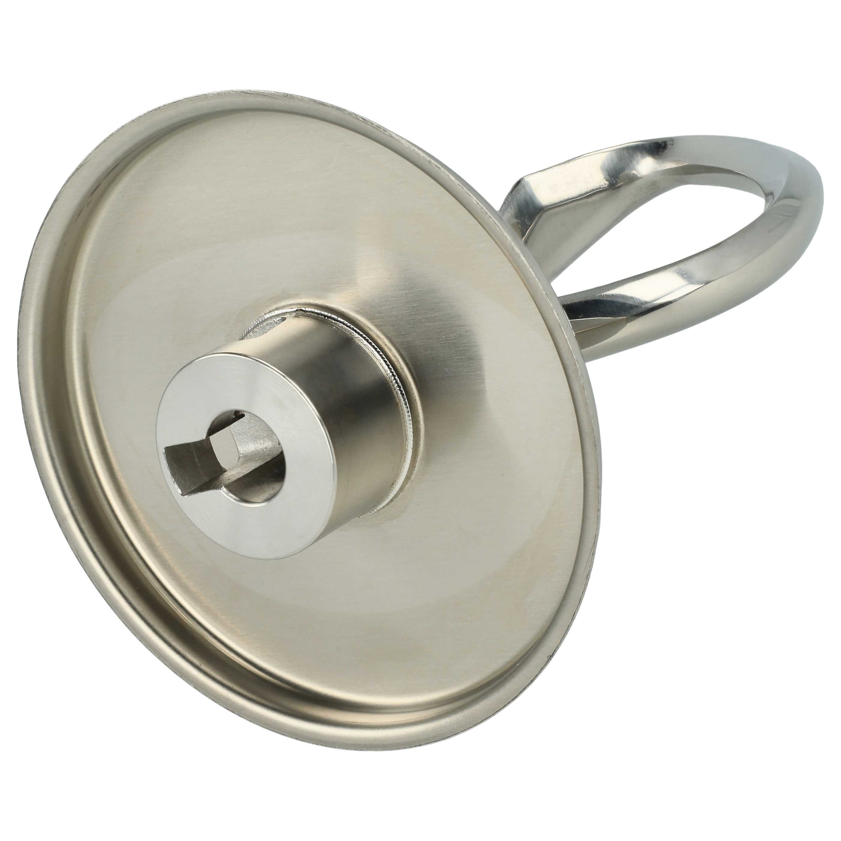 vhbw Knethaken Ersatz für KitchenAid 5KSM5THDHSS für Küchenmaschine, Zubehör für Küchenmaschine KitchenAid 5KSM5THDHSS