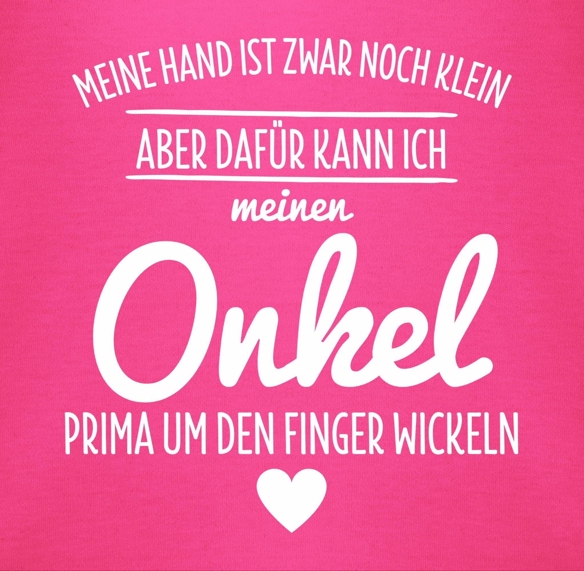 Shirtracer Shirtbody Onkel um den Finger wickeln Sprüche Baby