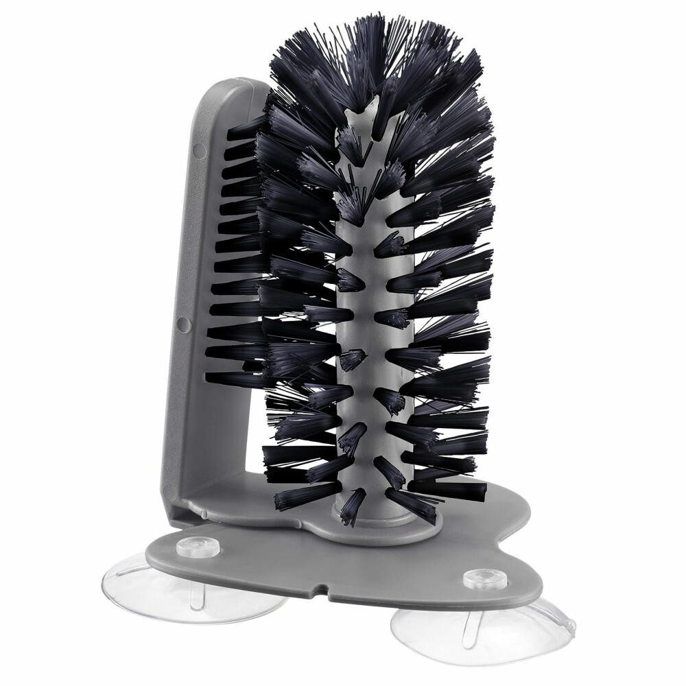 WESTMARK Reinigungsbürste Gläser-Spülbürste mit Saugfuß, kein Verrutschen, für Gastronomie oder